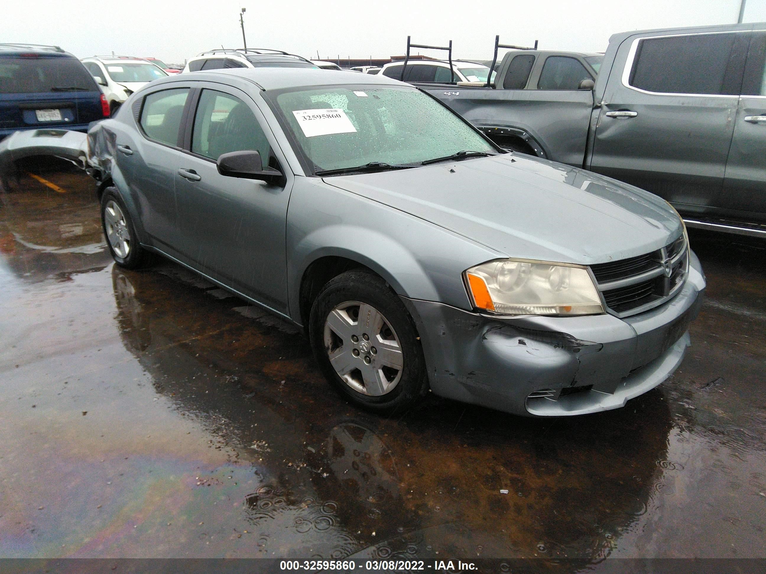 dodge avenger 2008 1b3lc46k38n133971