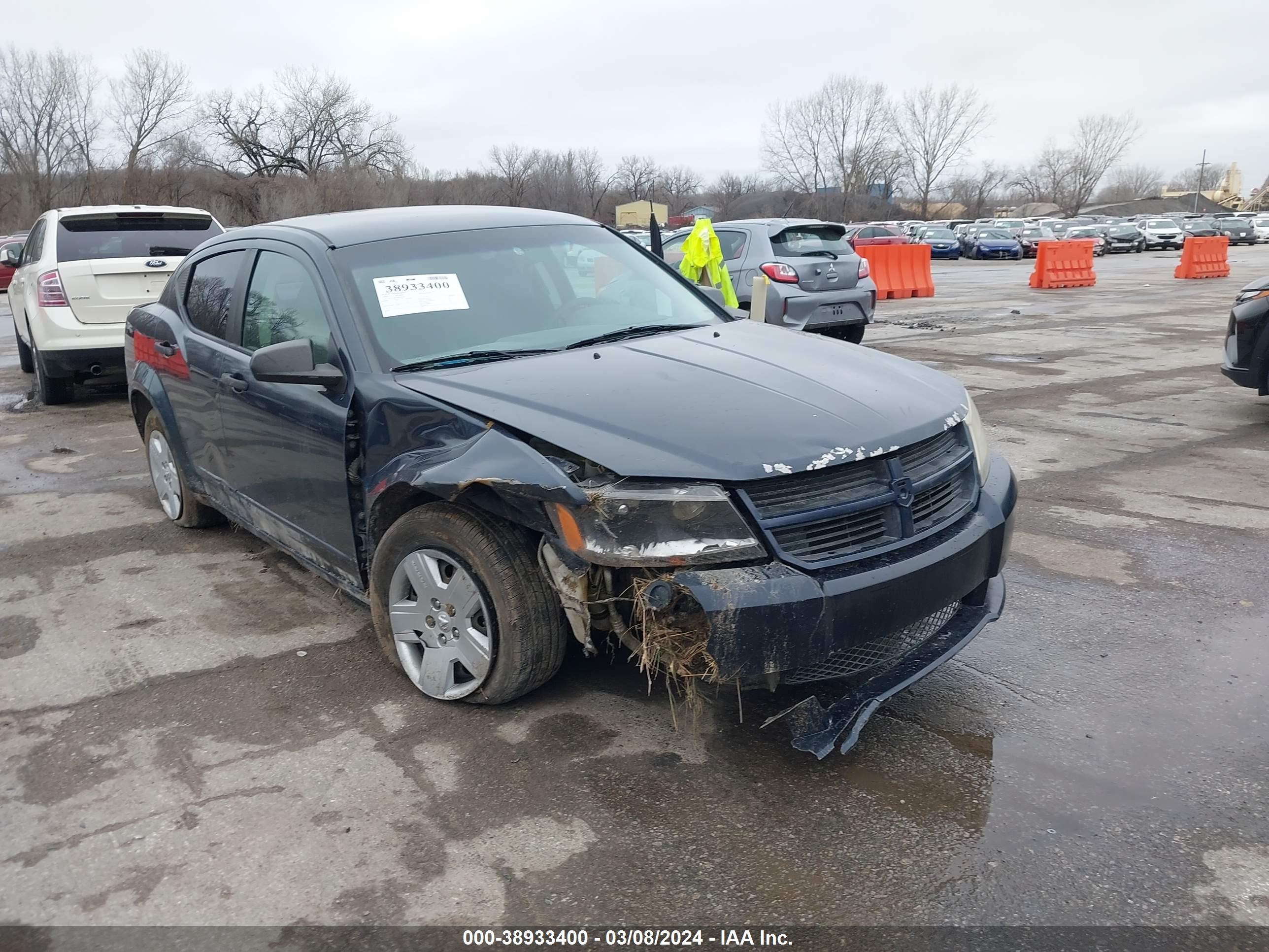 dodge avenger 2008 1b3lc46k78n227982