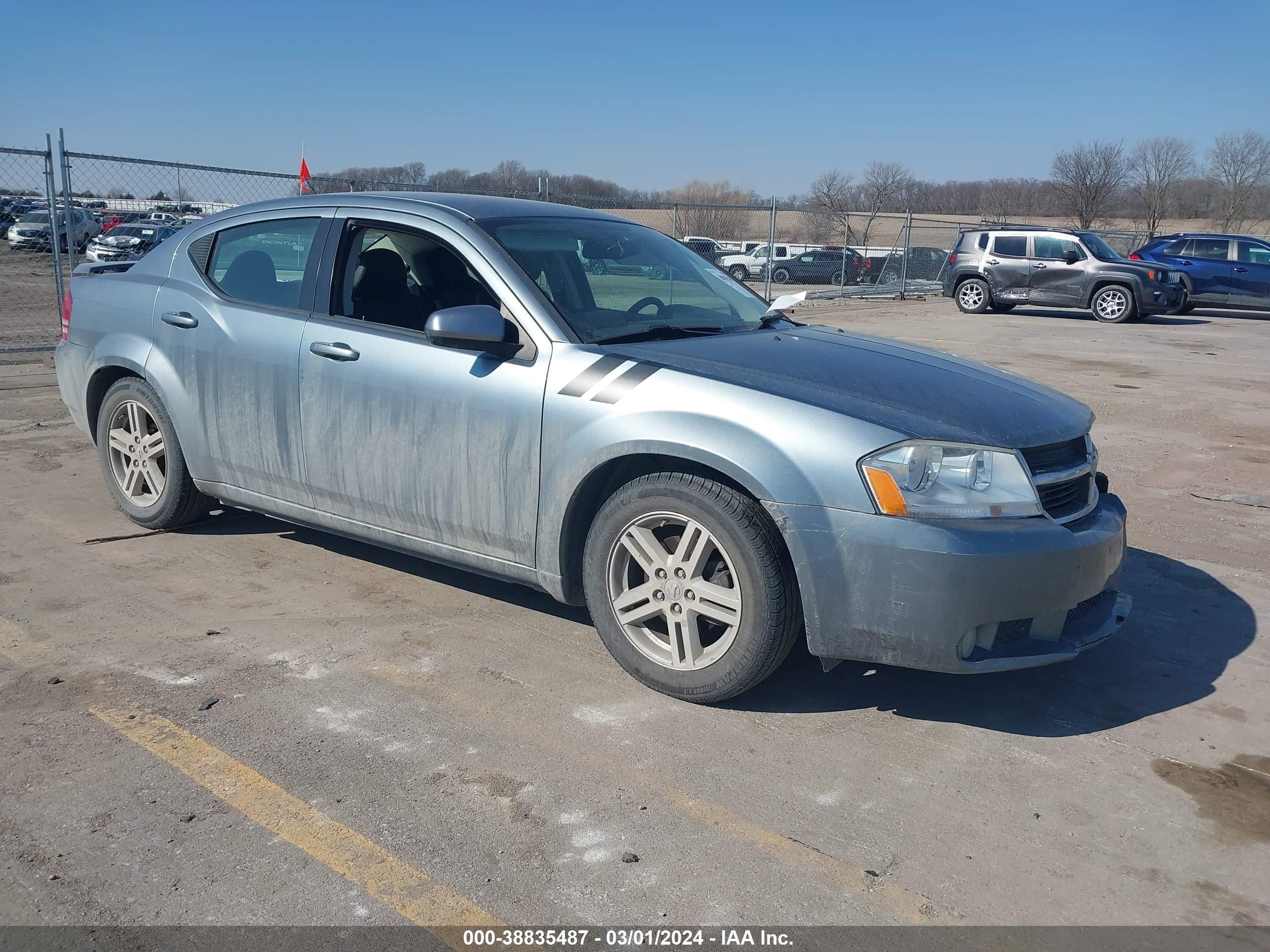 dodge avenger 2009 1b3lc56b69n553201