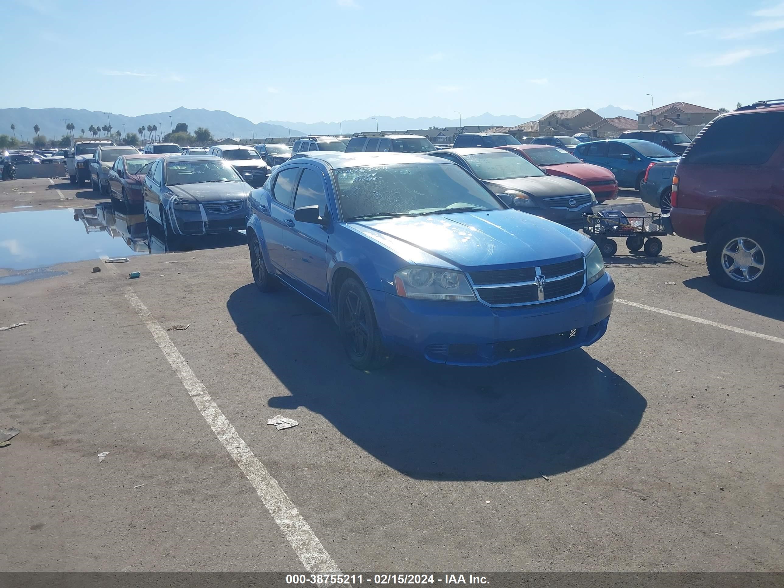 dodge avenger 2008 1b3lc56j88n236123