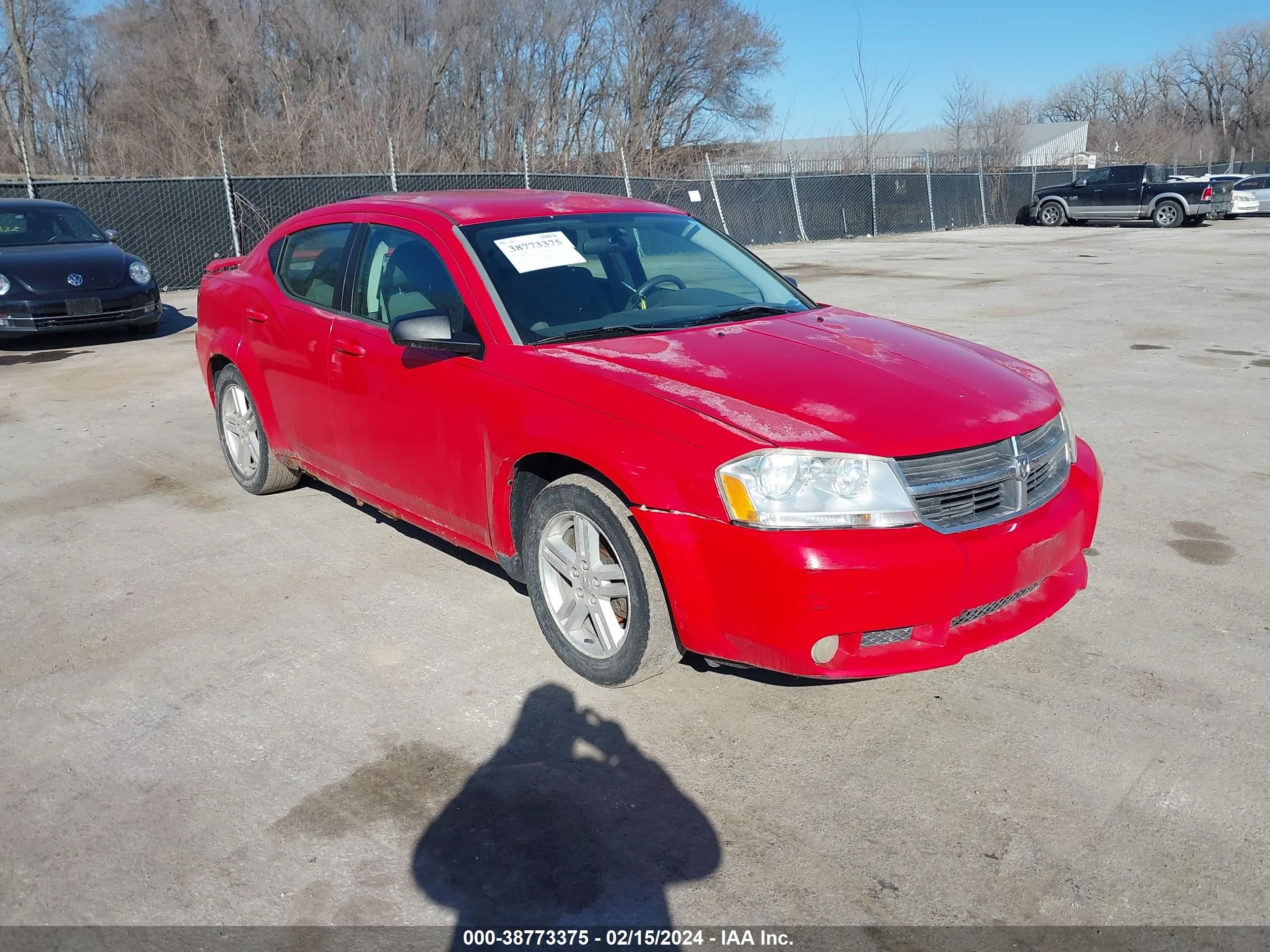 dodge avenger 2008 1b3lc56k28n294009