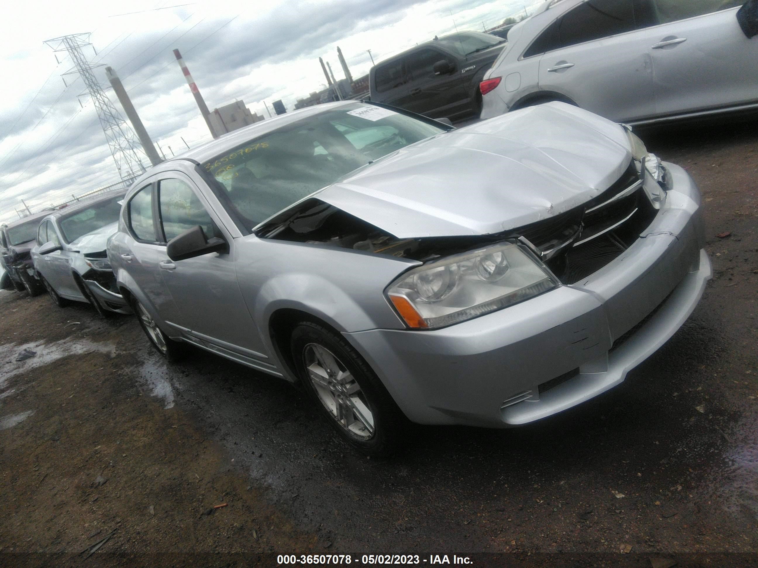 dodge avenger 2008 1b3lc56k58n604041