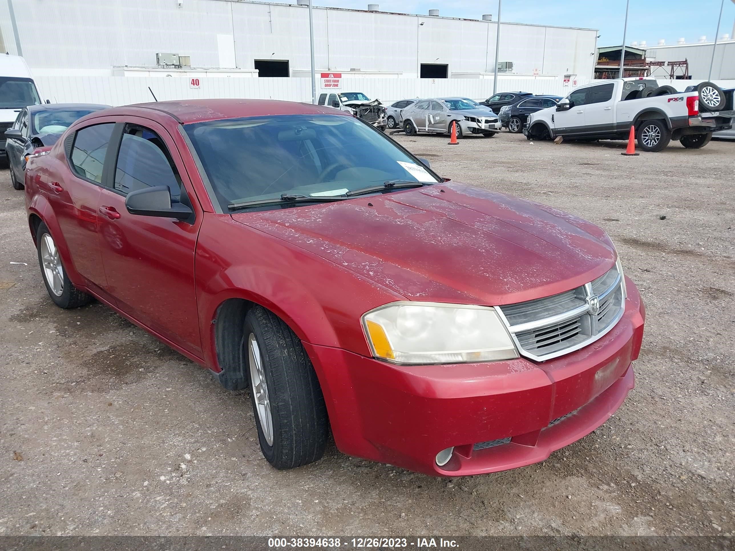 dodge avenger 2008 1b3lc56k68n203971