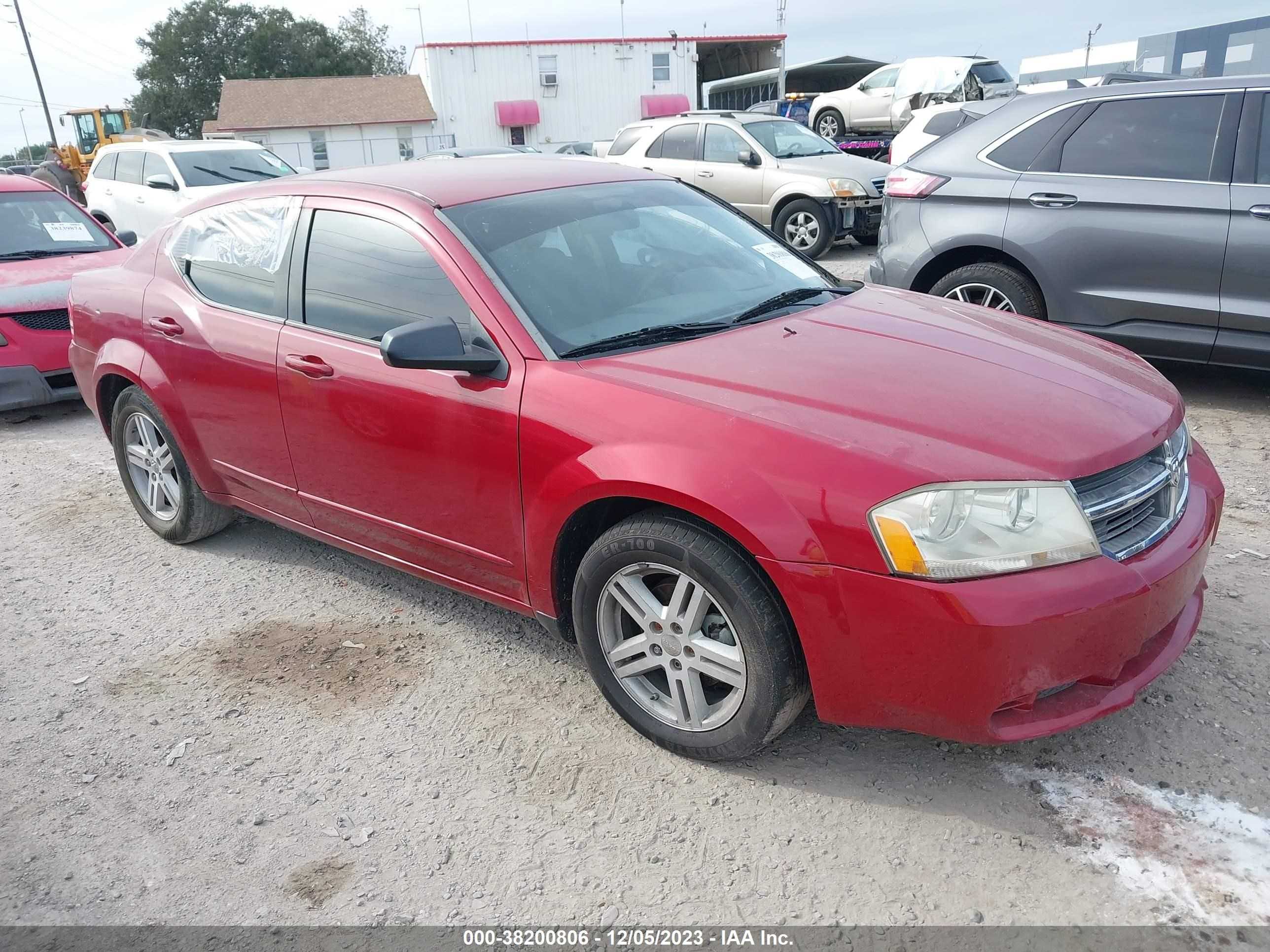 dodge avenger 2008 1b3lc56k78n159785