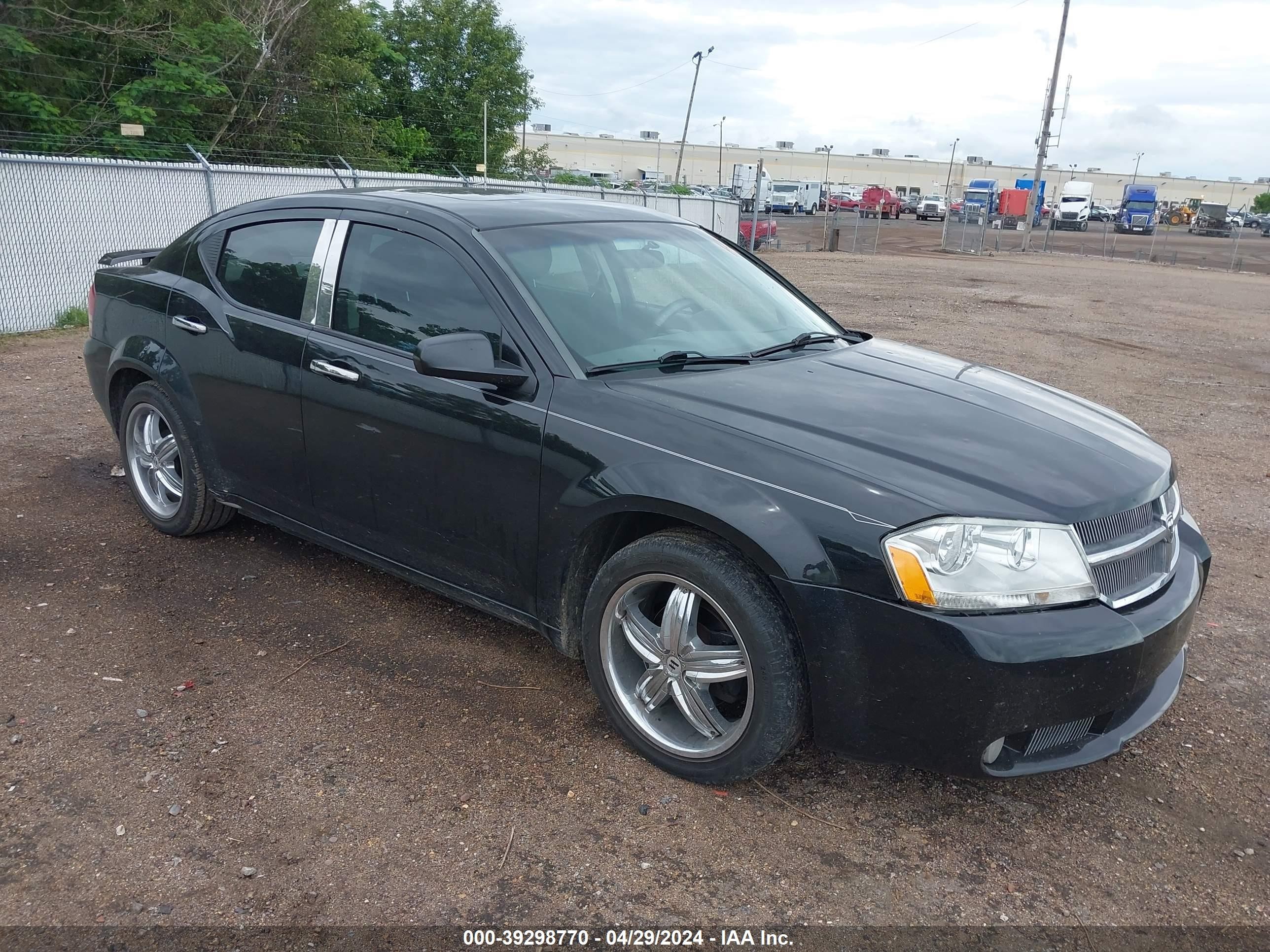 dodge avenger sx 2008 1b3lc56k88n650012