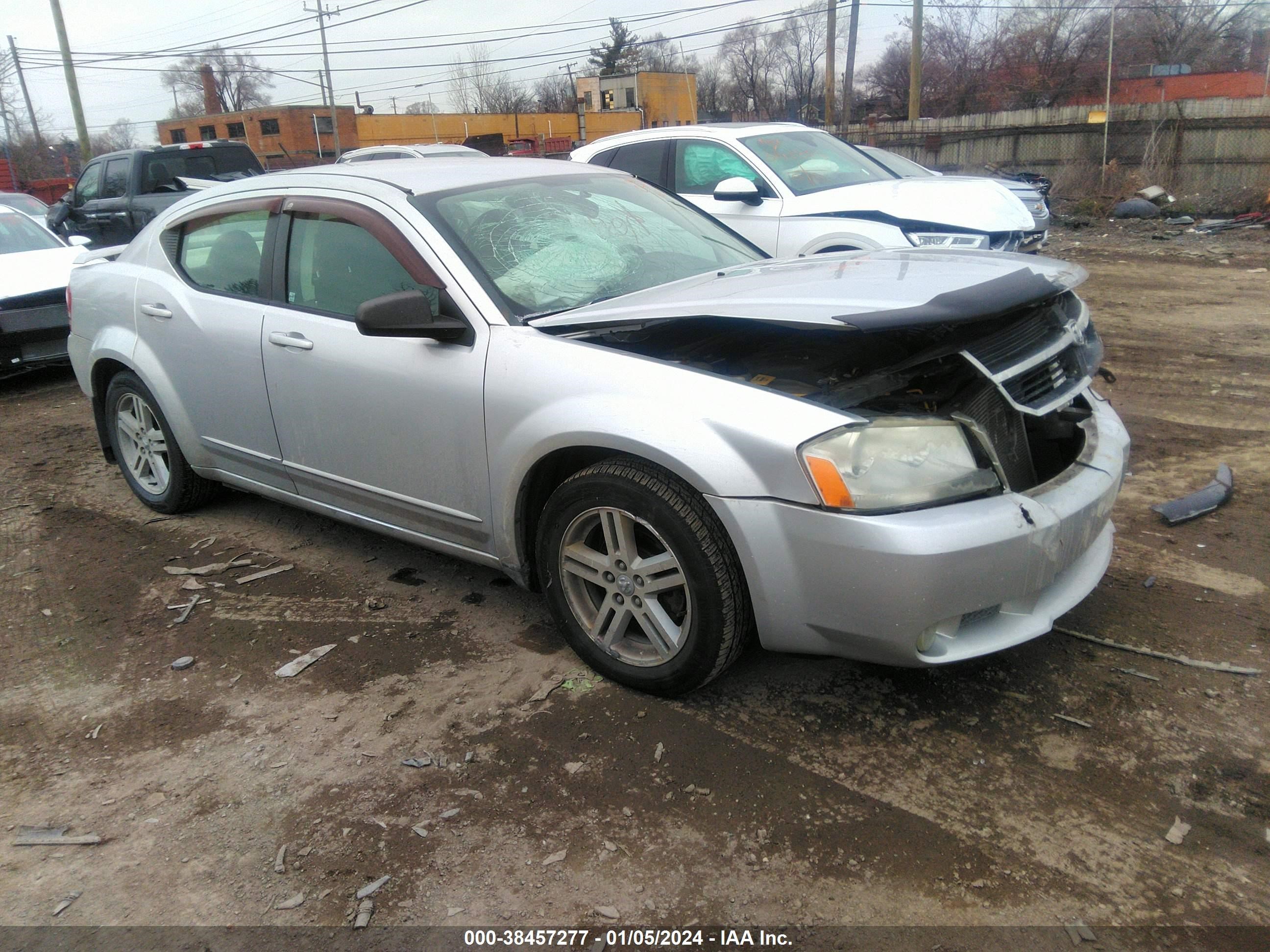 dodge avenger 2008 1b3lc56k88n690445