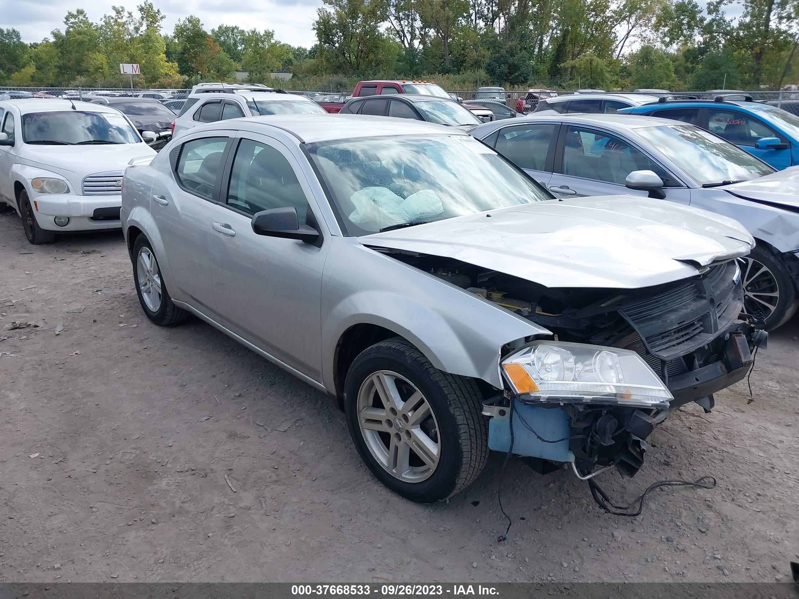 dodge avenger 2008 1b3lc56k98n220683