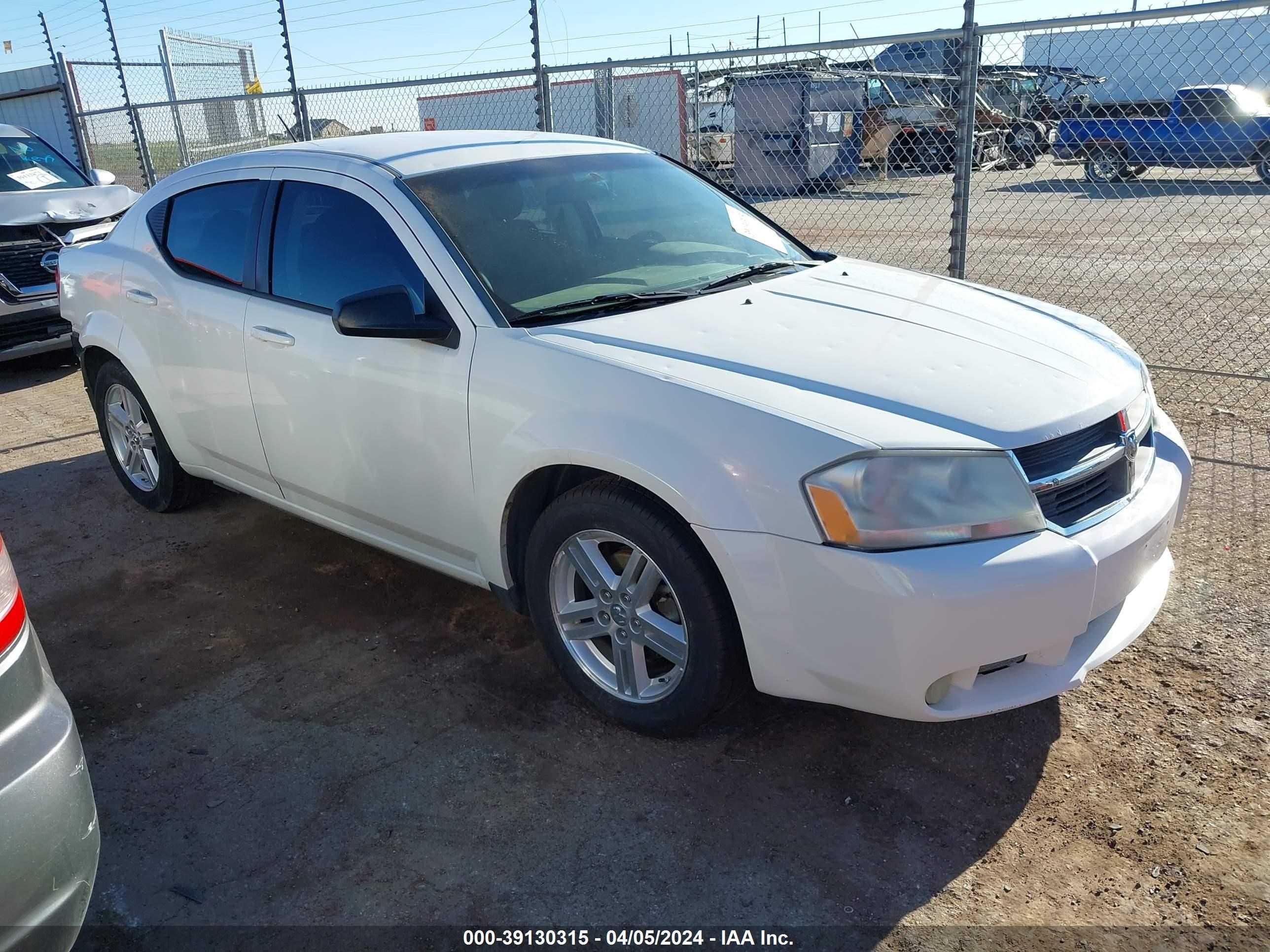 dodge avenger 2008 1b3lc56k98n607797