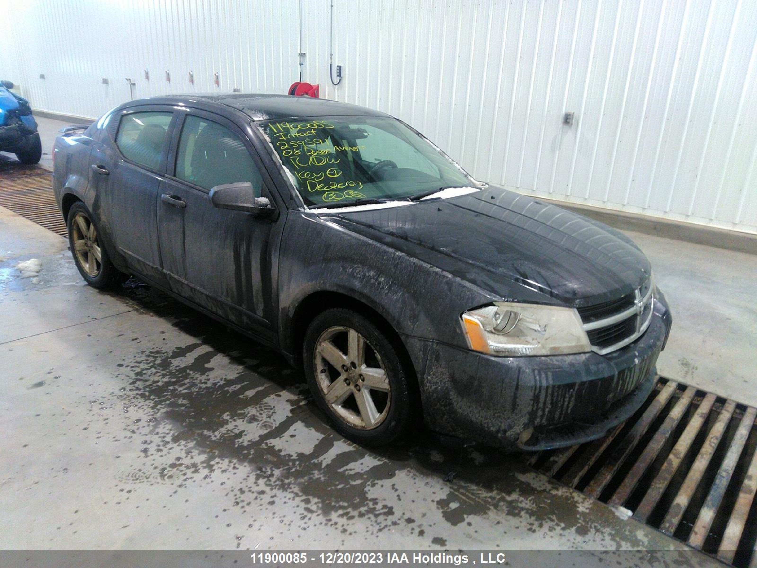 dodge avenger 2008 1b3lc56r58n259591