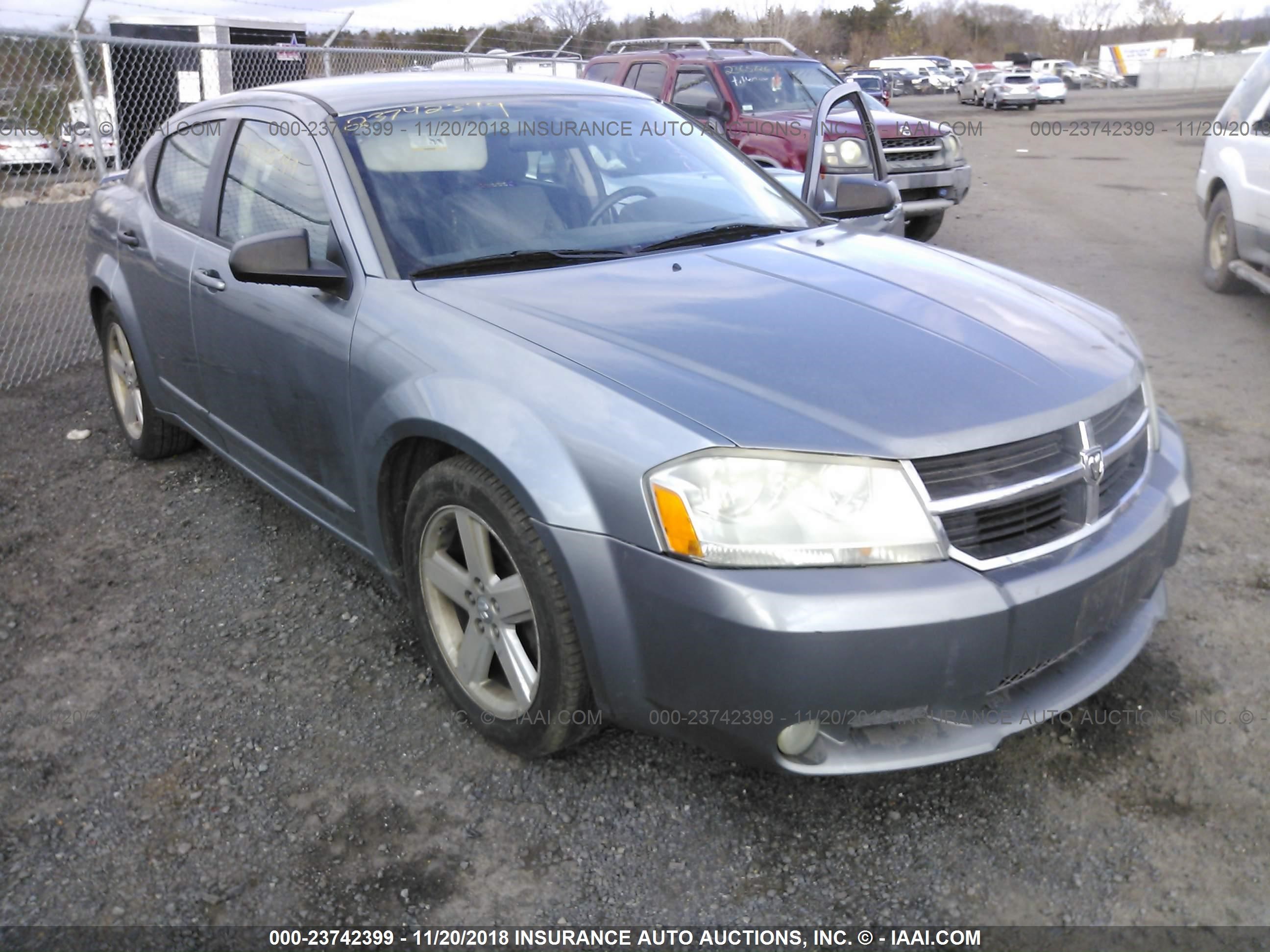 dodge avenger 2008 1b3lc56r68n605535