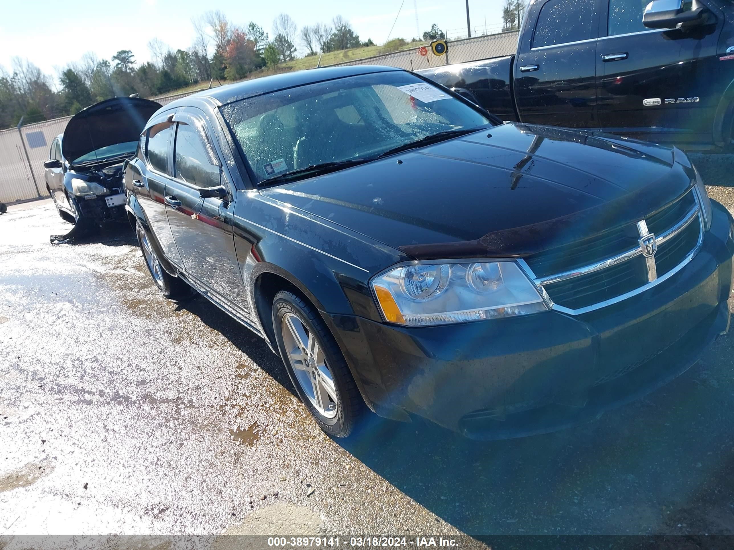 dodge avenger 2008 1b3lc56r98n572210