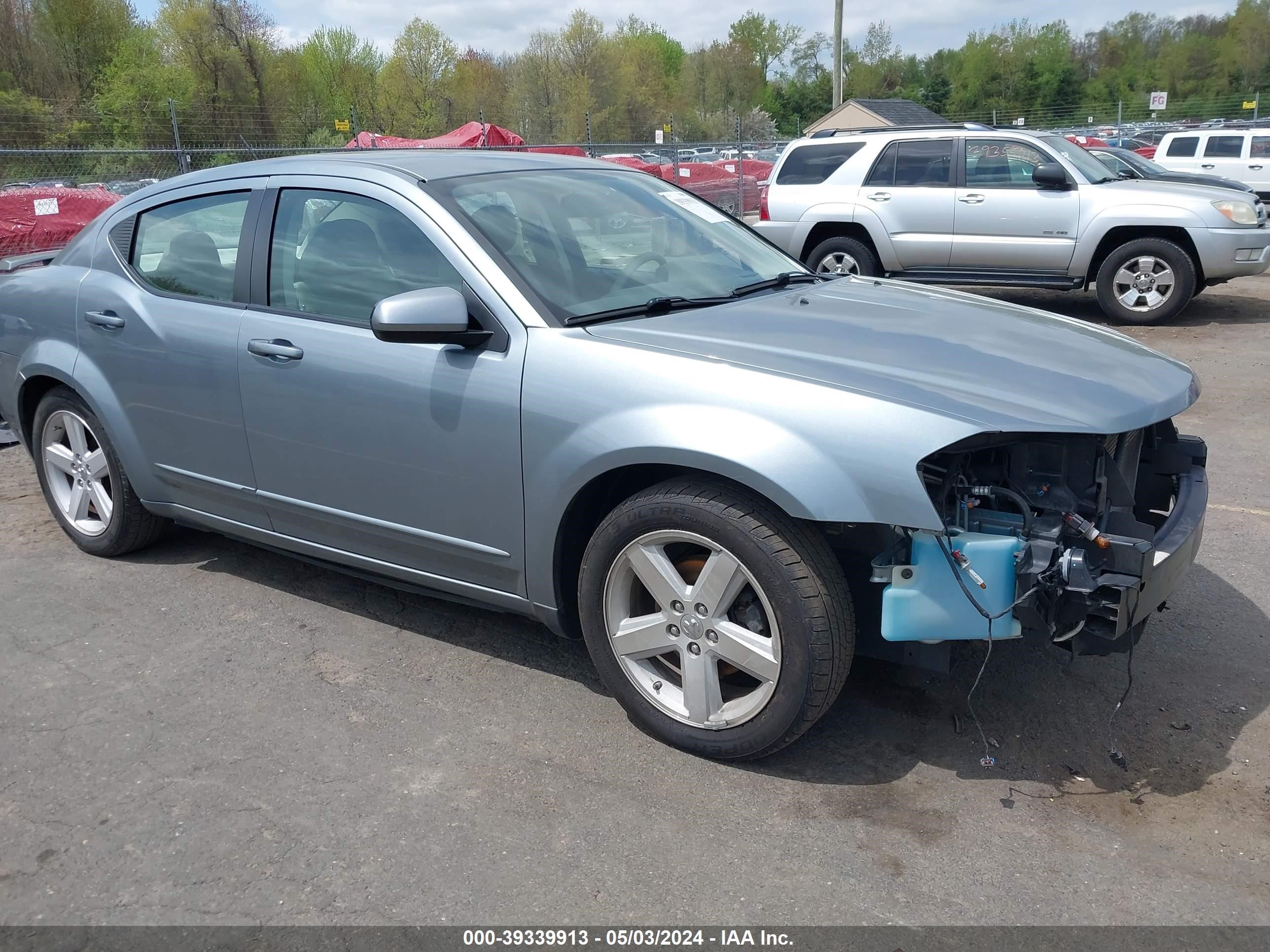 dodge avenger 2008 1b3lc76m38n191730