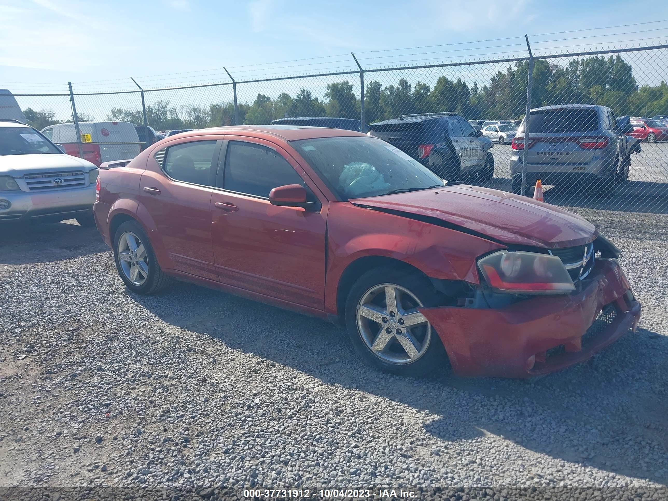 dodge avenger 2008 1b3lc76m88n690698