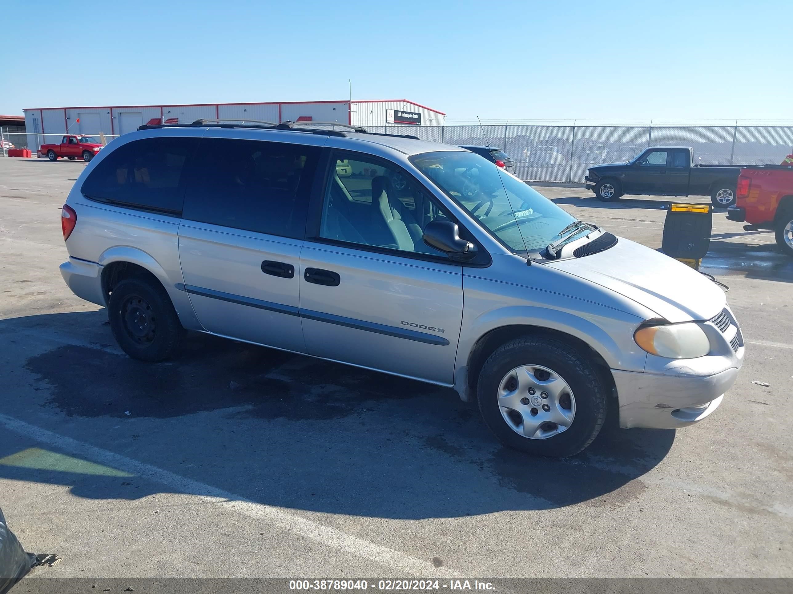 dodge caravan 2001 1b4gp24311b191750