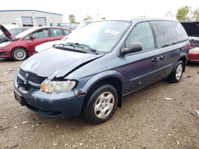 dodge caravan se 2002 1b4gp253x2b595002