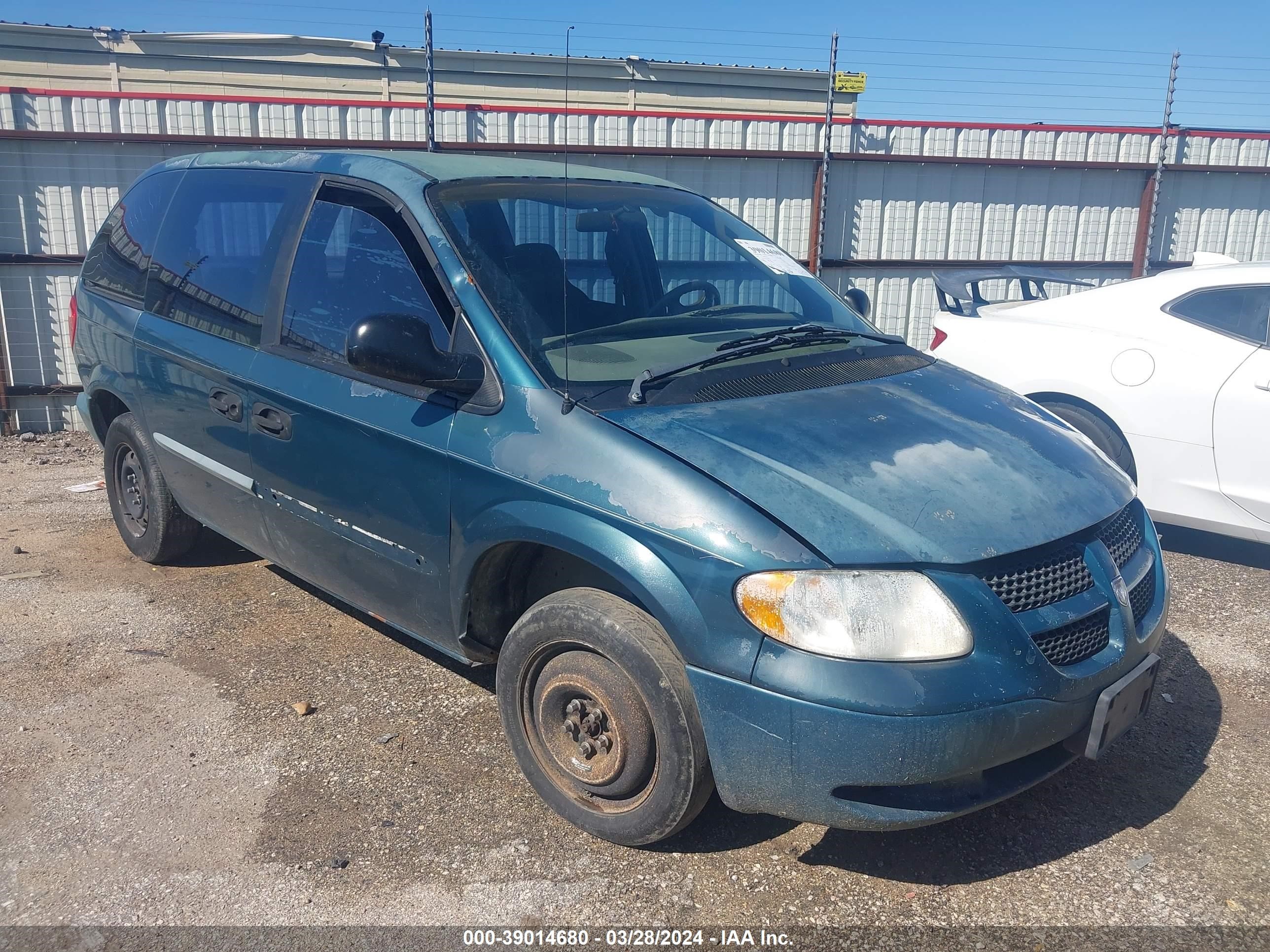 dodge caravan 2001 1b4gp25b41b188721