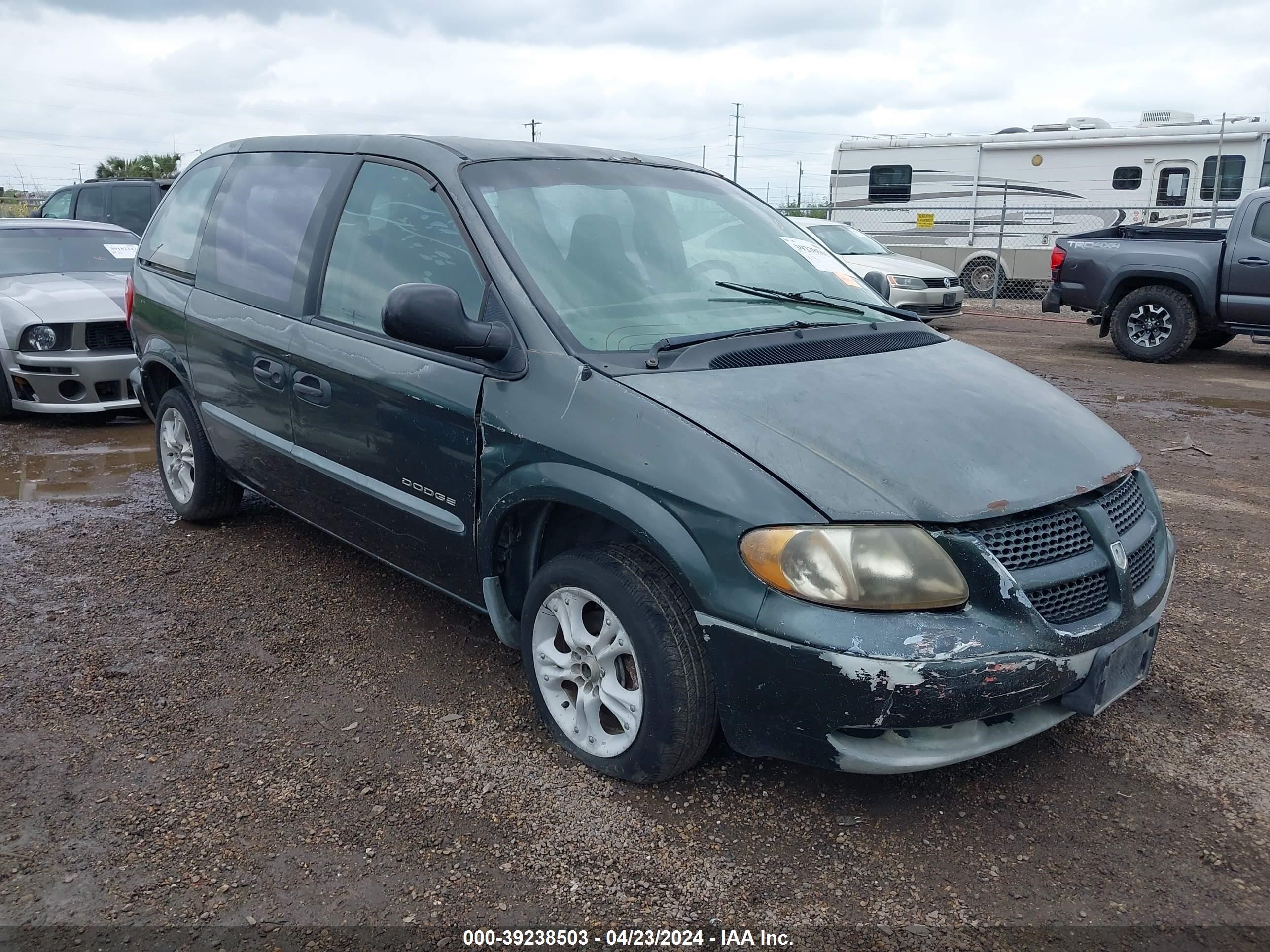 dodge caravan 2001 1b4gp25bx1b205375