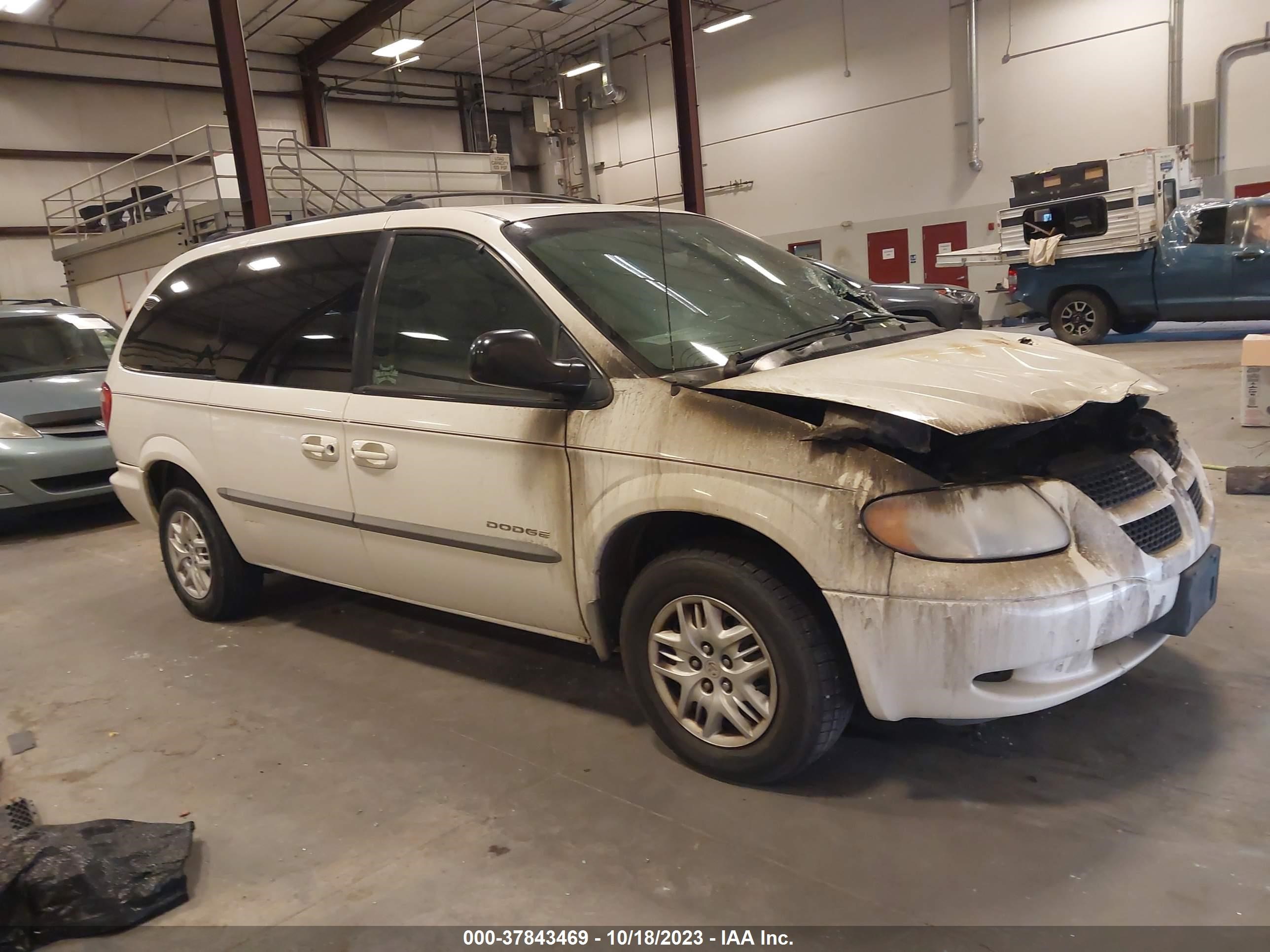 dodge caravan 2001 1b4gp44r81b165808