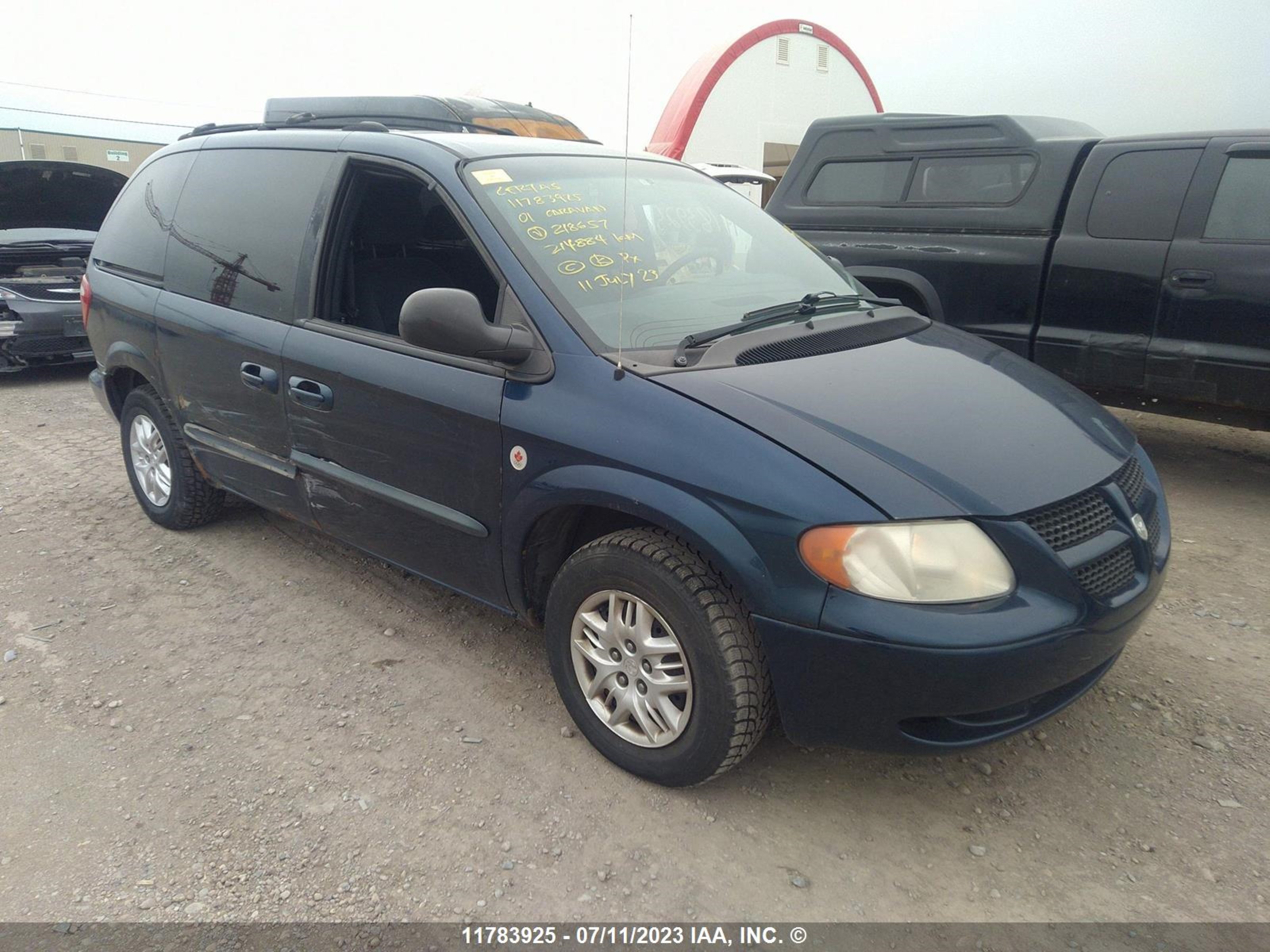 dodge caravan 2001 1b4gp45r71b218657