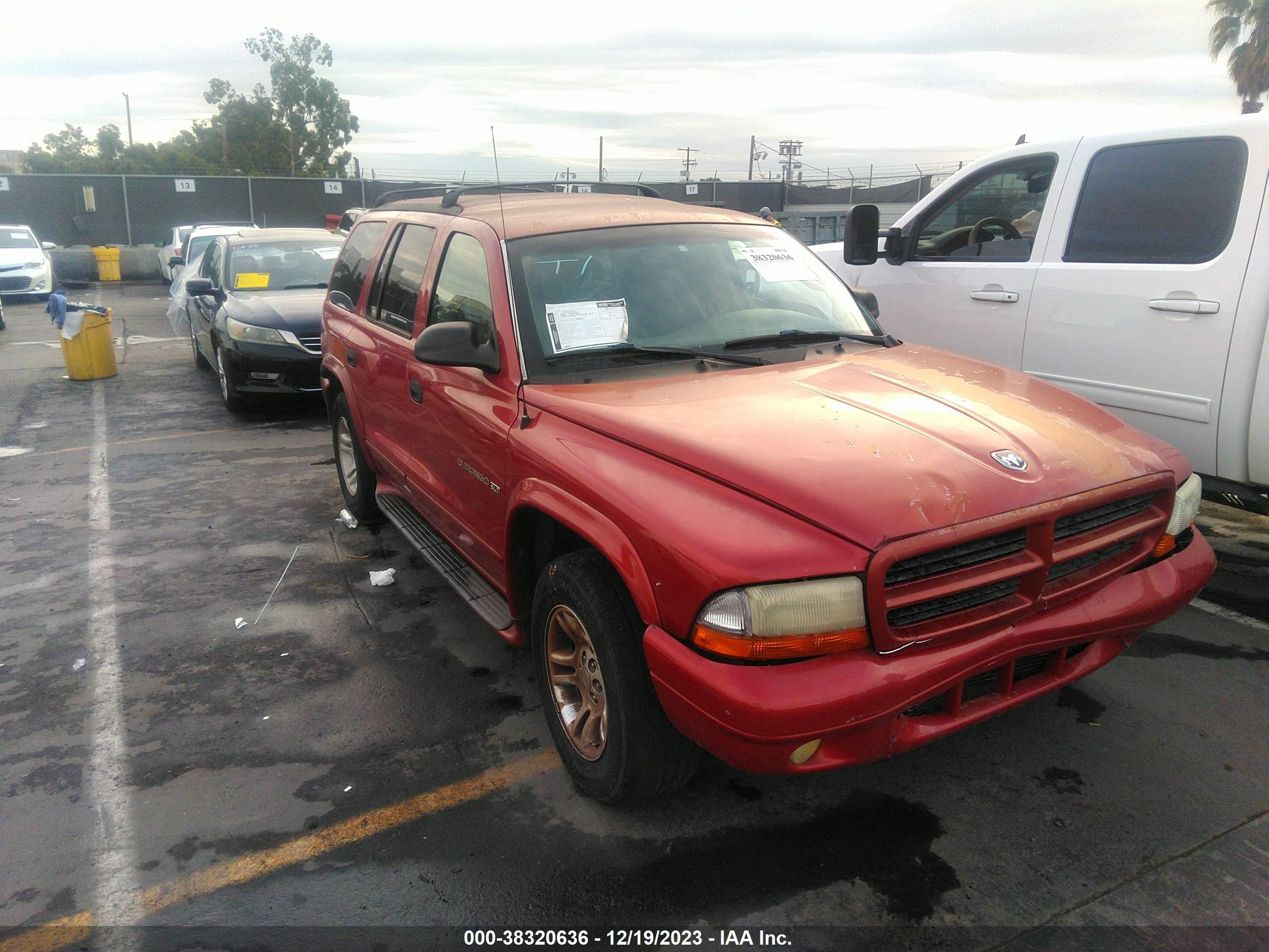 dodge durango 2001 1b4hr28n71f527971