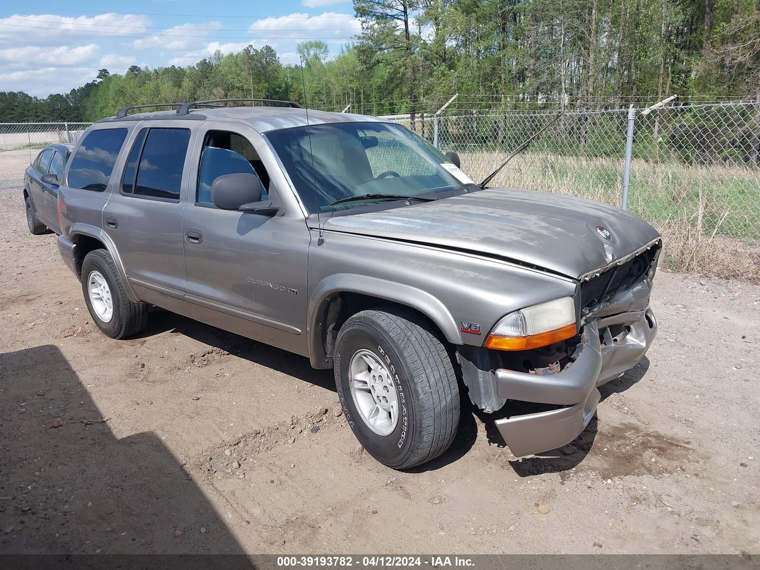 dodge durango 2000 1b4hr28z1yf245466