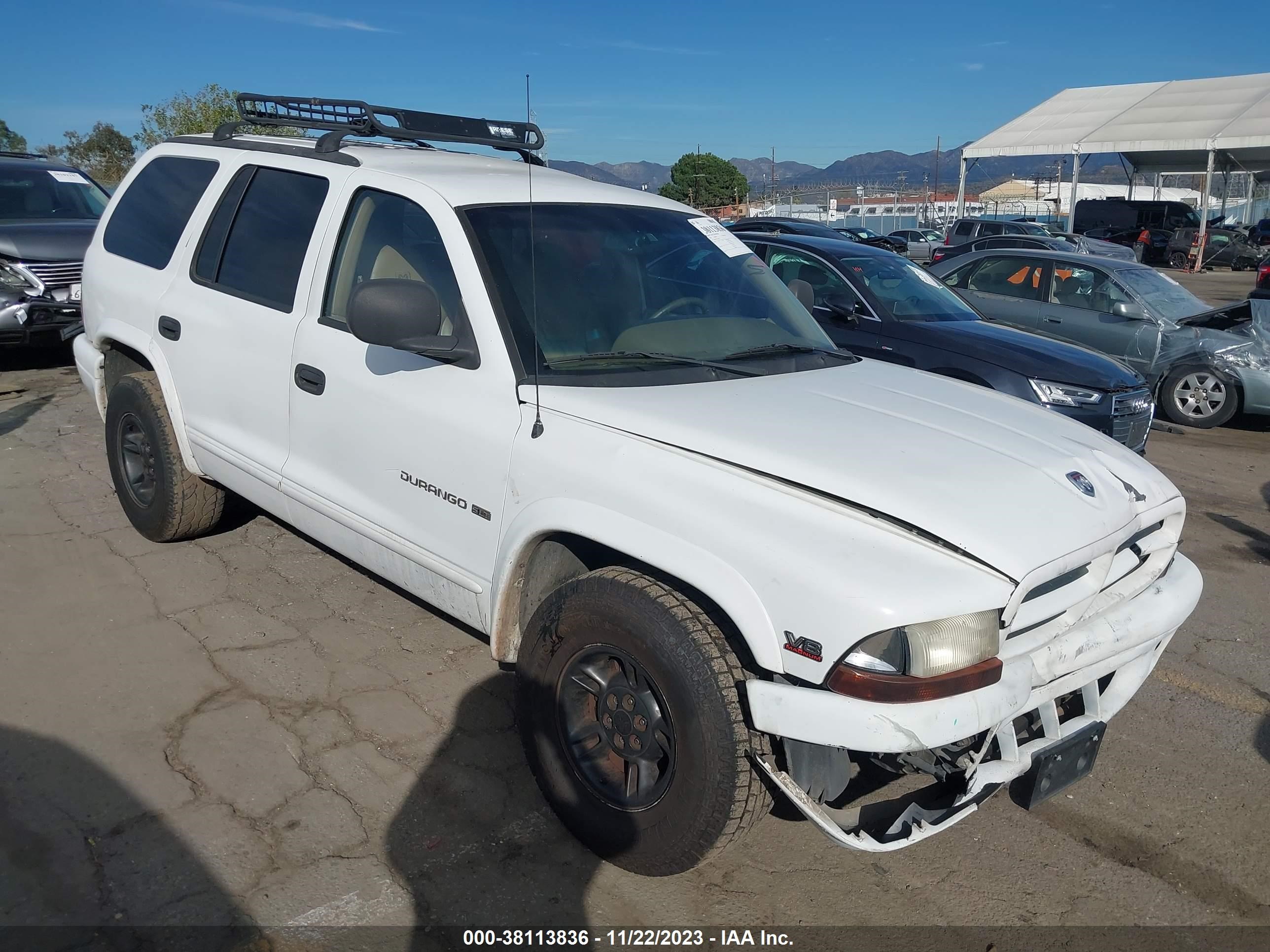 dodge durango 2000 1b4hr28z2yf169014