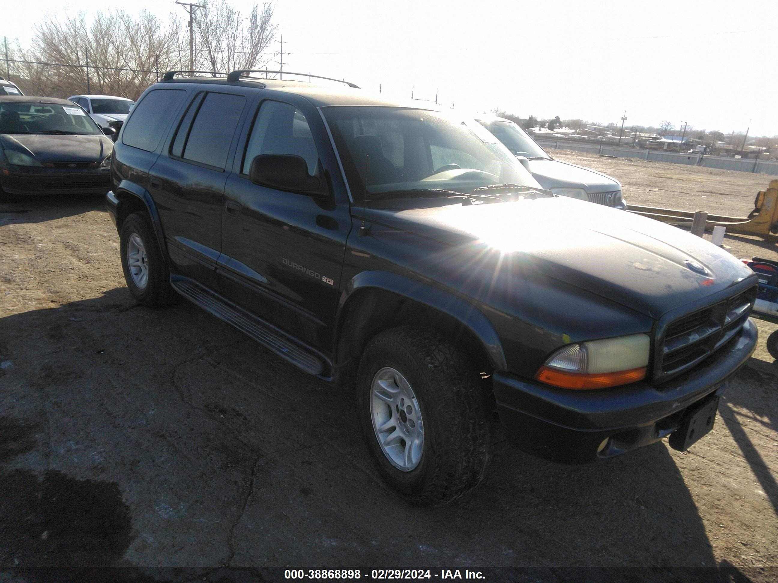 dodge durango 2001 1b4hs28n61f530705