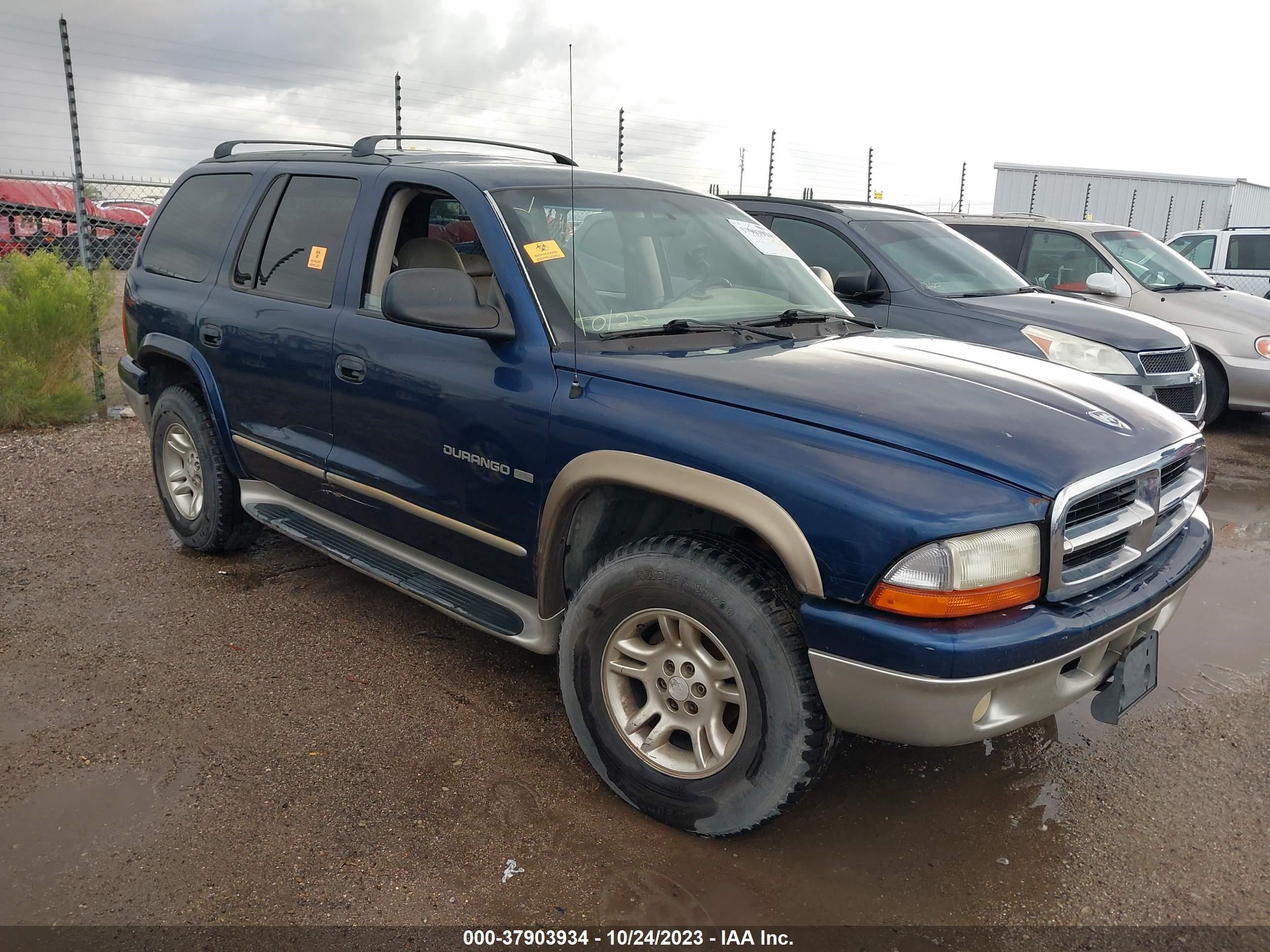 dodge durango 2001 1b4hs28z01f632892