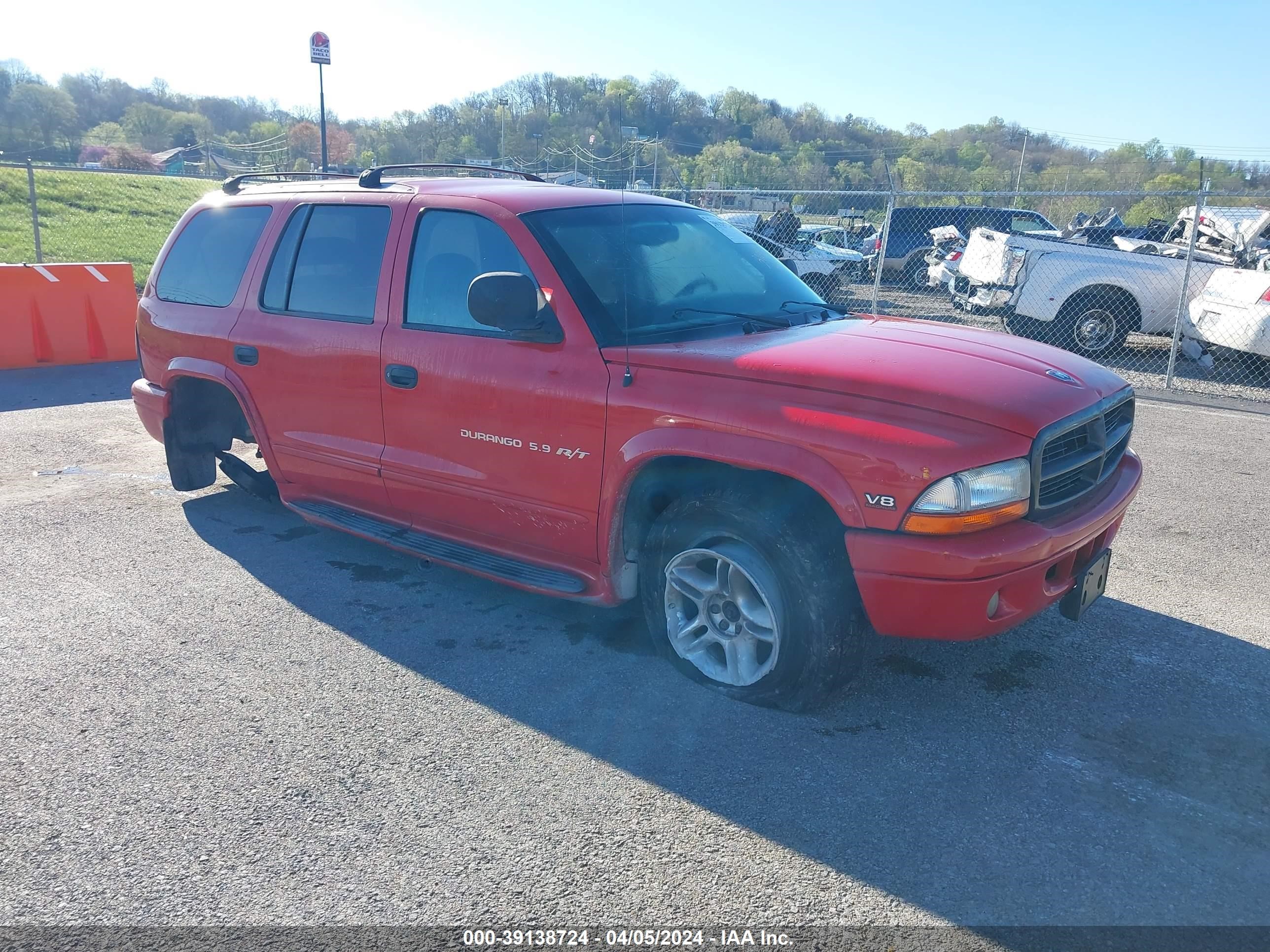 dodge durango 2000 1b4hs28z4yf238063