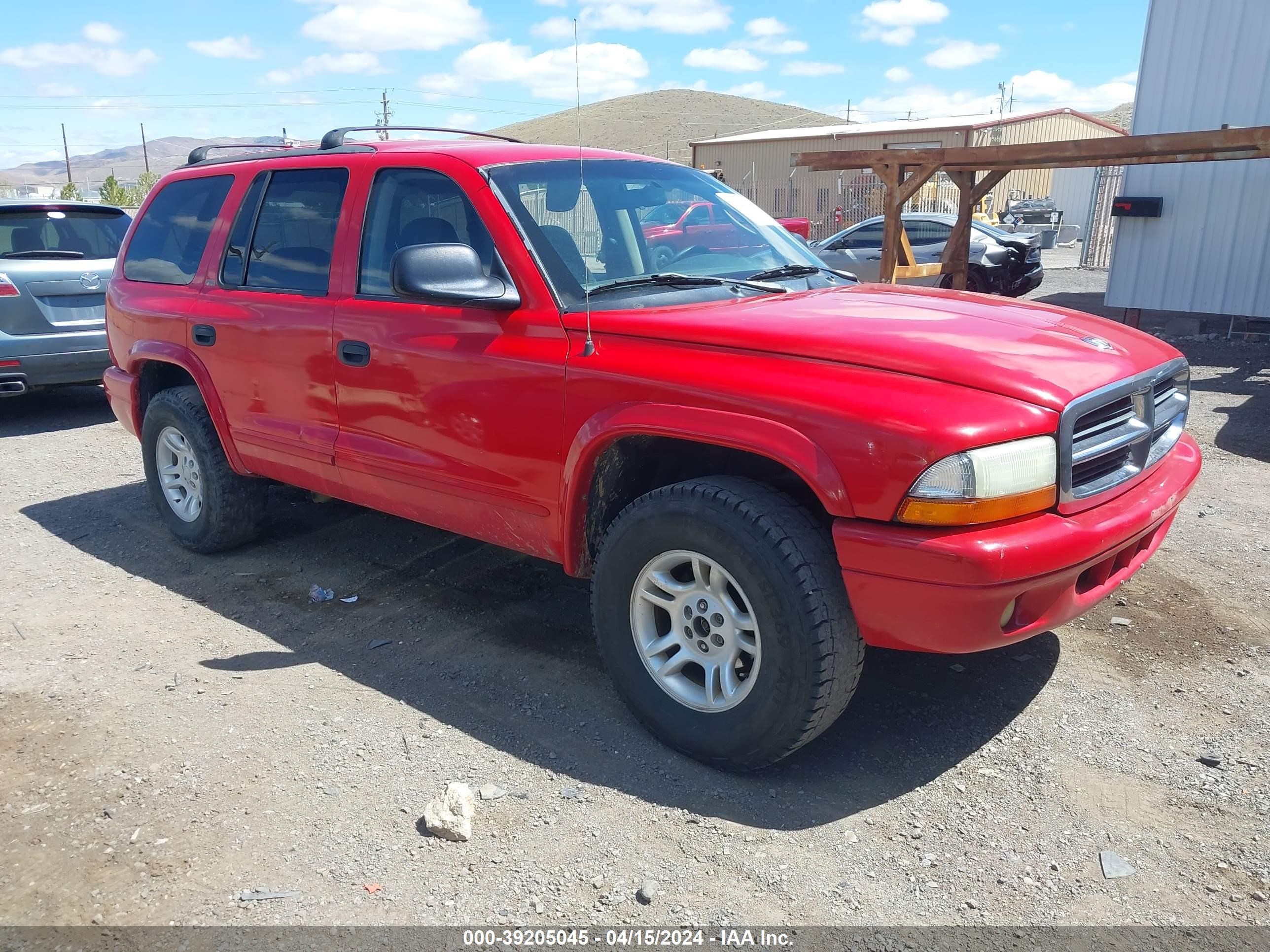 dodge durango 2002 1b4hs48n52f169125