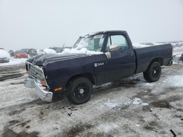 dodge d series 1987 1b7fd14h9hs346942