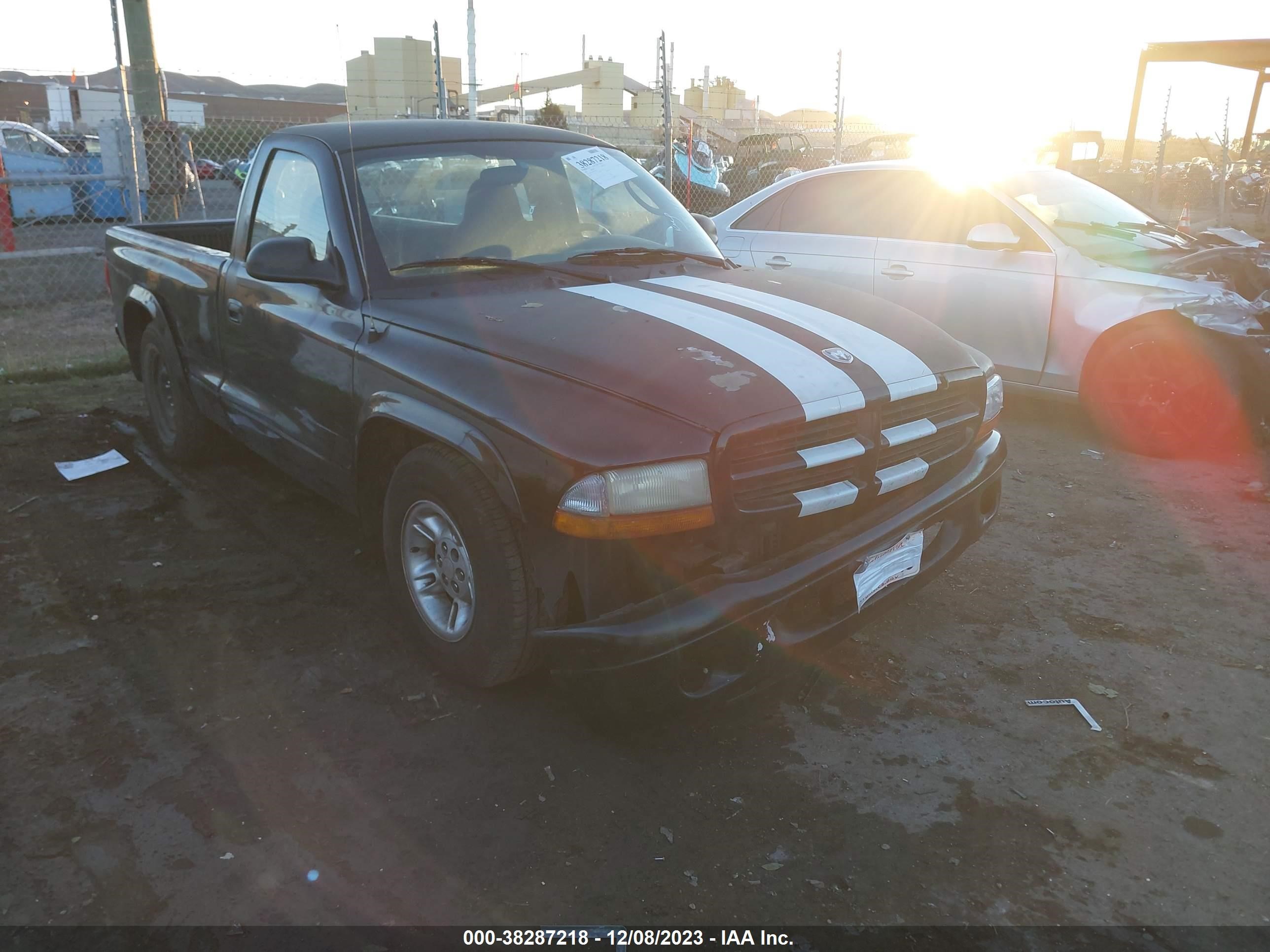 dodge dakota 2002 1b7fl16x92s642803