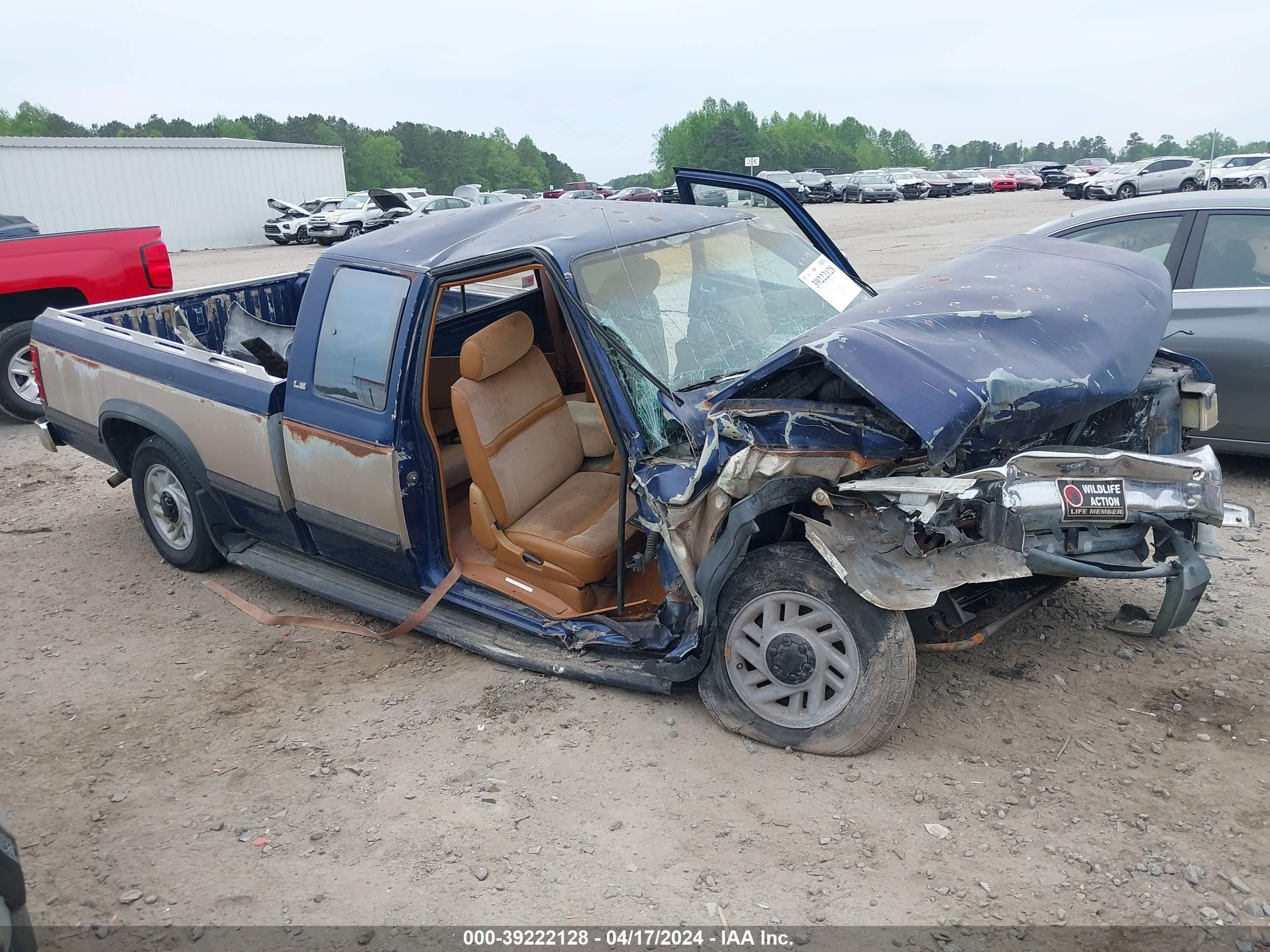 dodge dakota 1993 1b7fl23x7ps145198