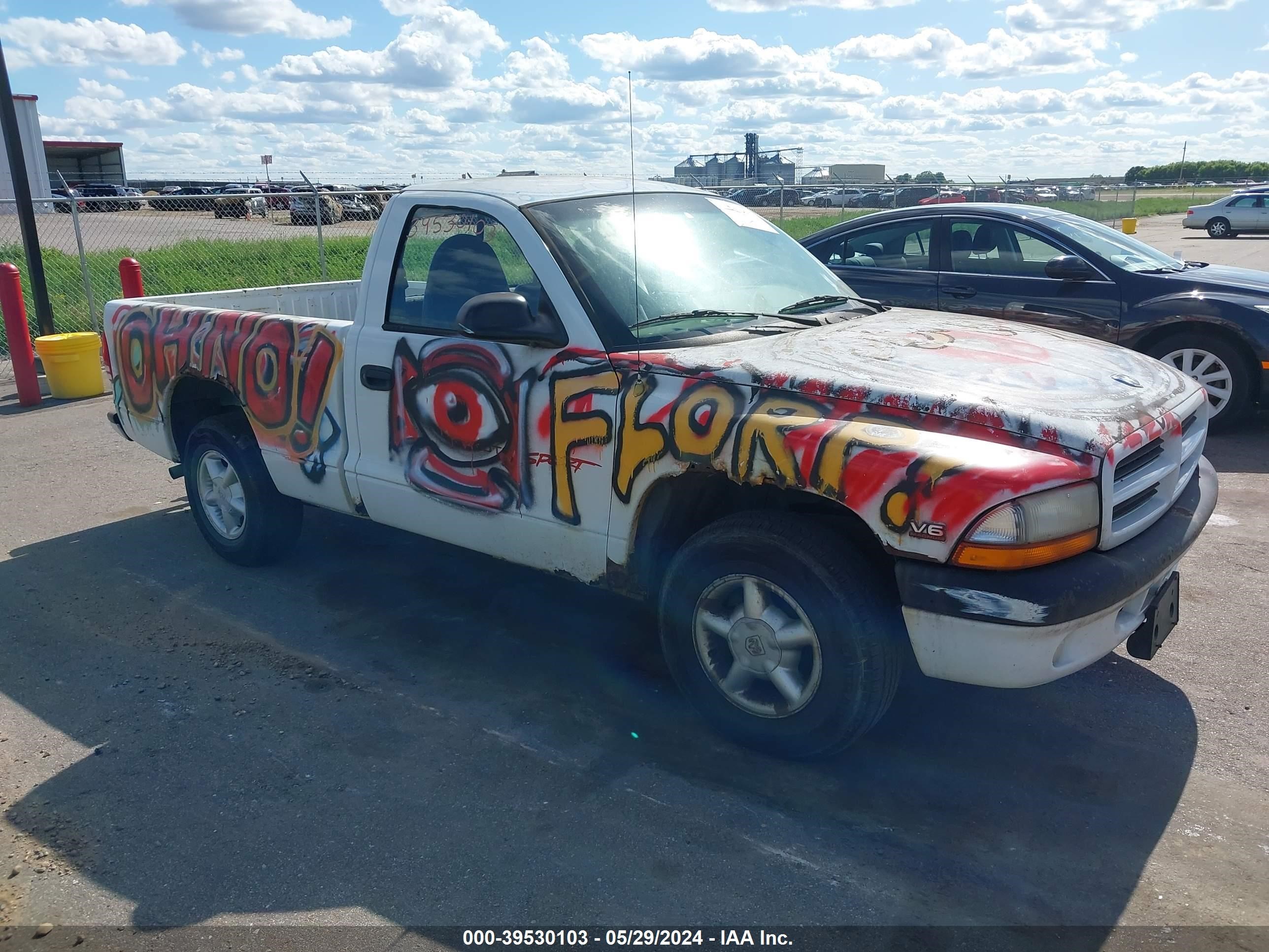 dodge dakota 1998 1b7fl26x1ws766771