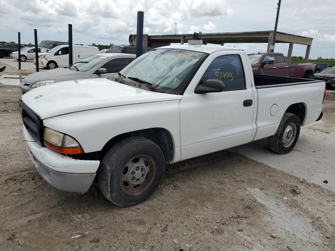 dodge dakota 2001 1b7fl26x51s351462