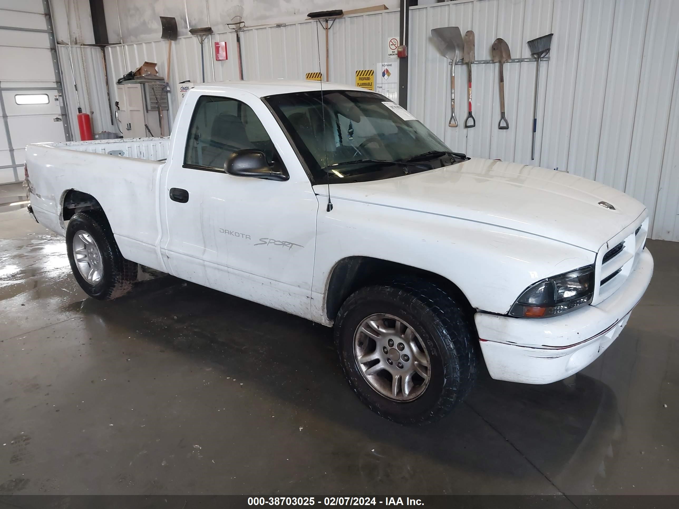 dodge dakota 2001 1b7fl26x81s173403