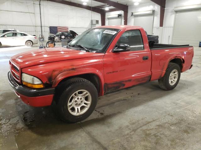 dodge dakota 2002 1b7fl36x72s562296