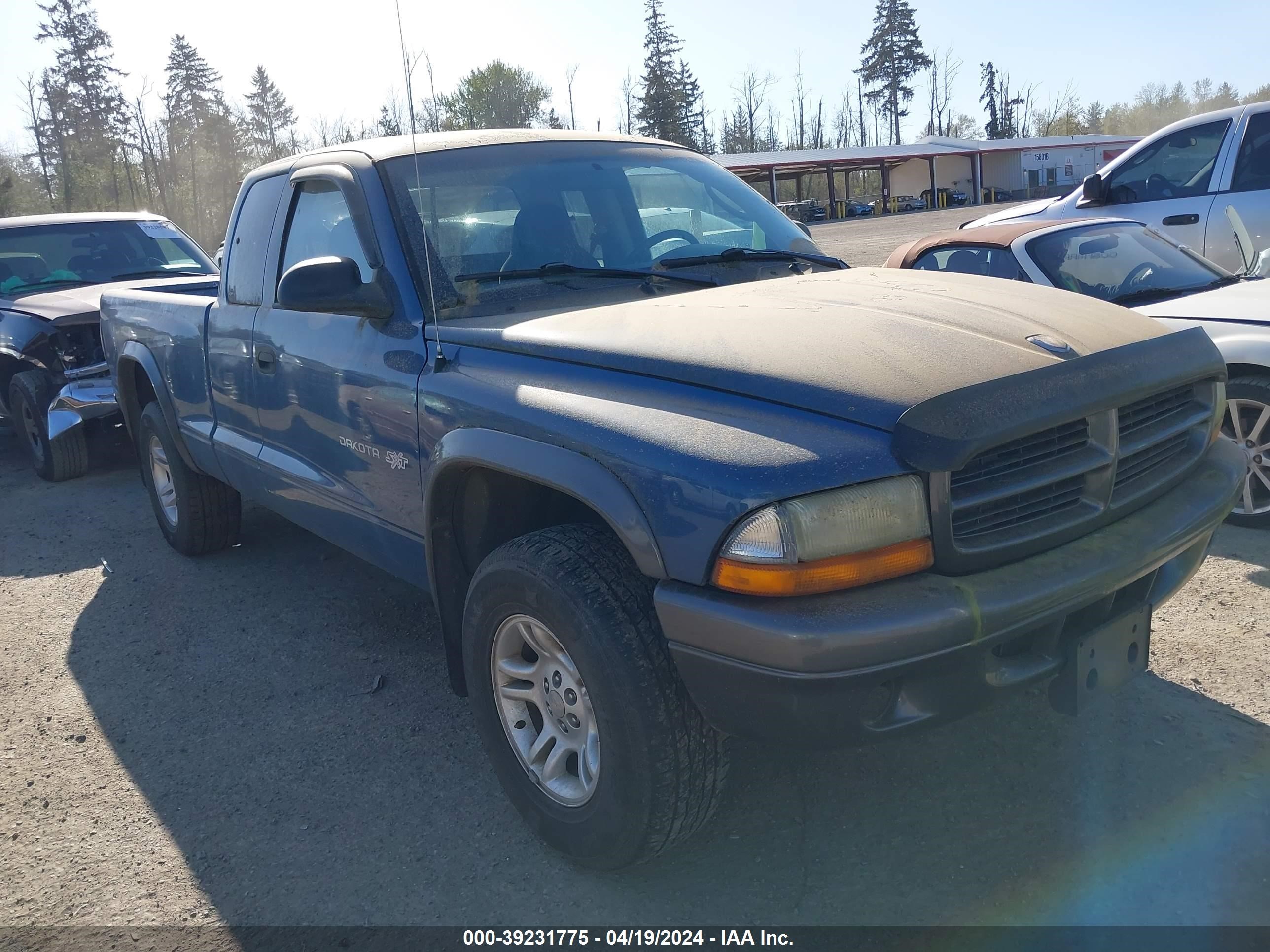 dodge dakota 2002 1b7gg12xx2s721119