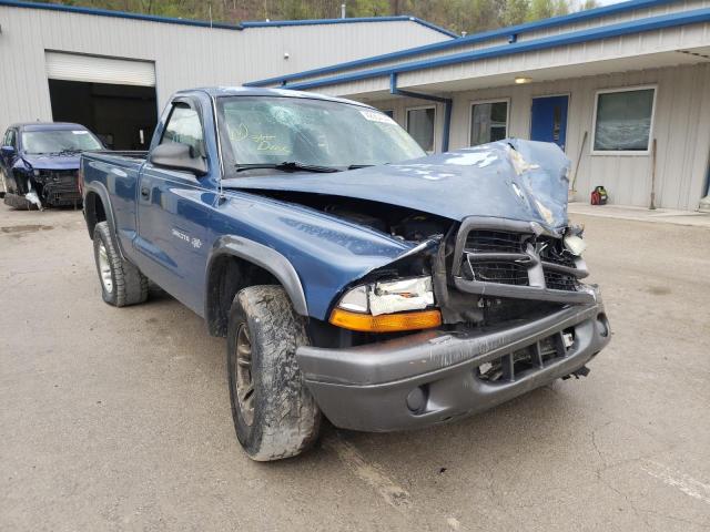 dodge dakota bas 2002 1b7gg16x52s695667