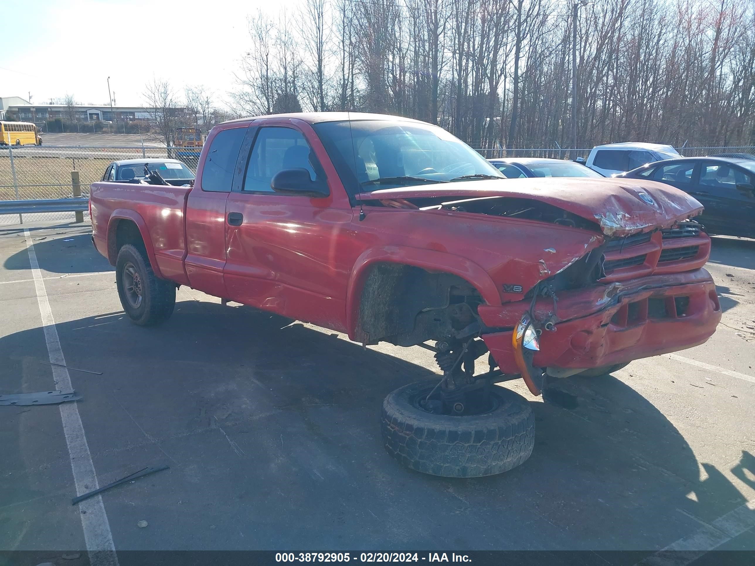 dodge dakota 2000 1b7gg22n7ys601016