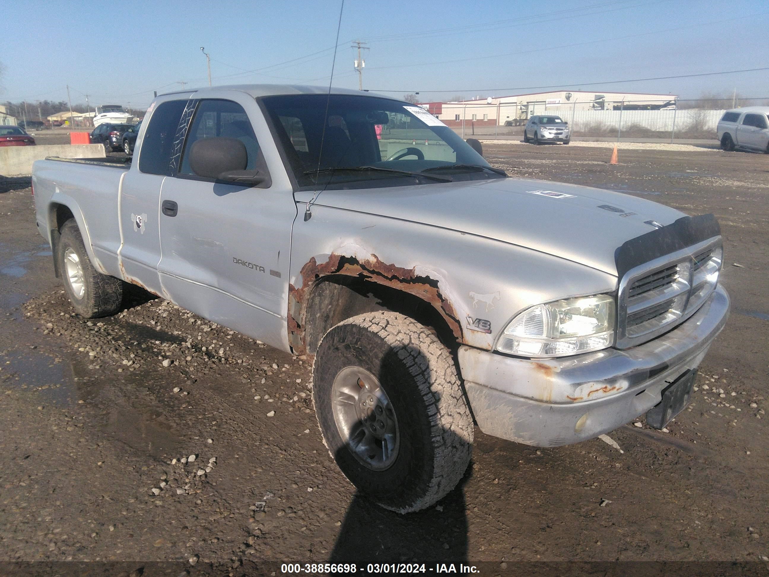 dodge dakota 1999 1b7gg22y3xs306374