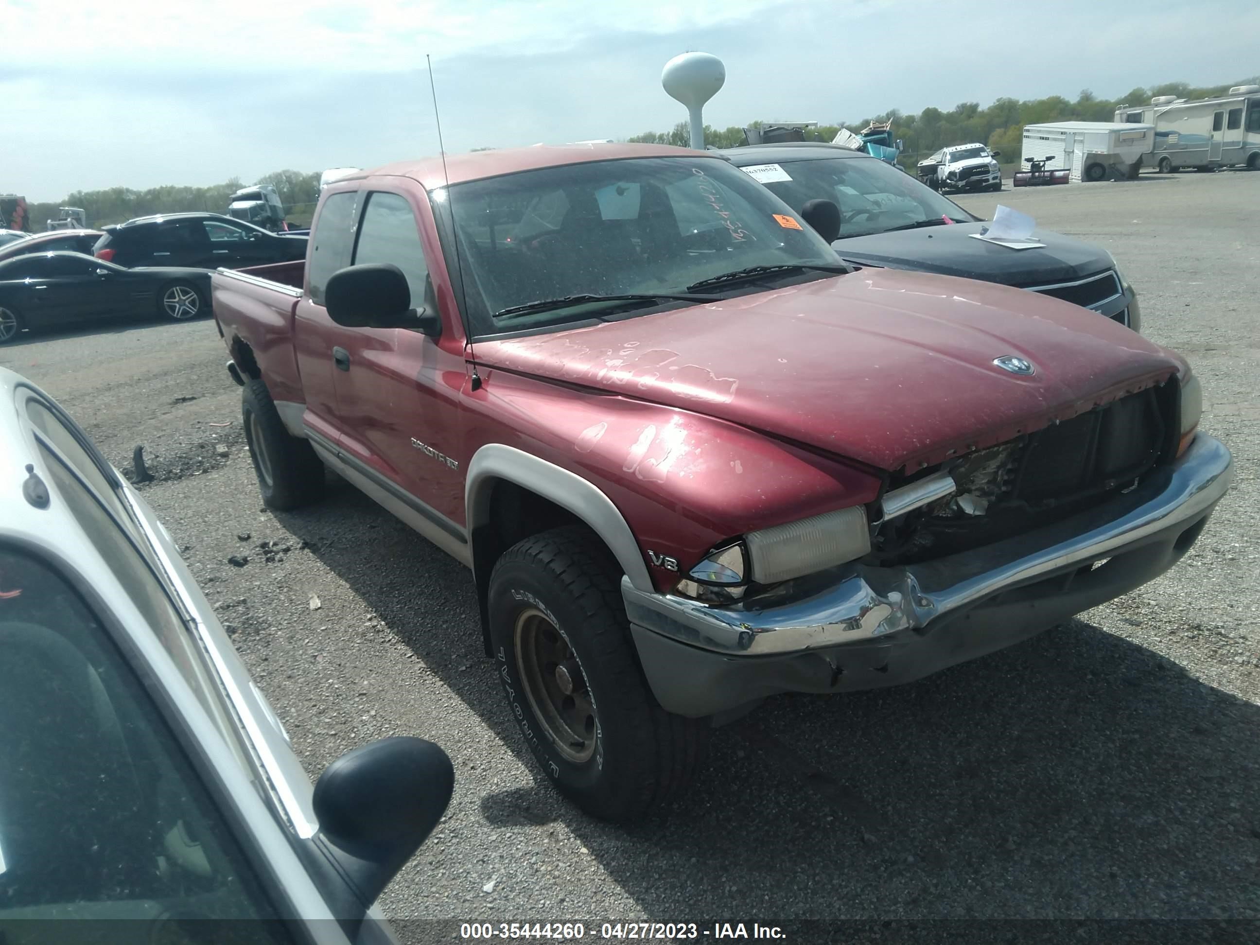 dodge dakota 1997 1b7gg23yxvs190957