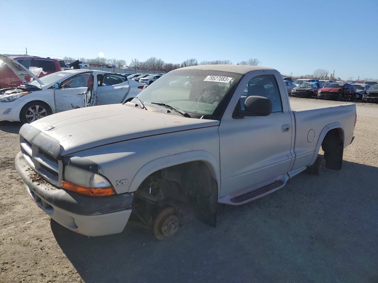 dodge dakota 2000 1b7gg26n8ys756989