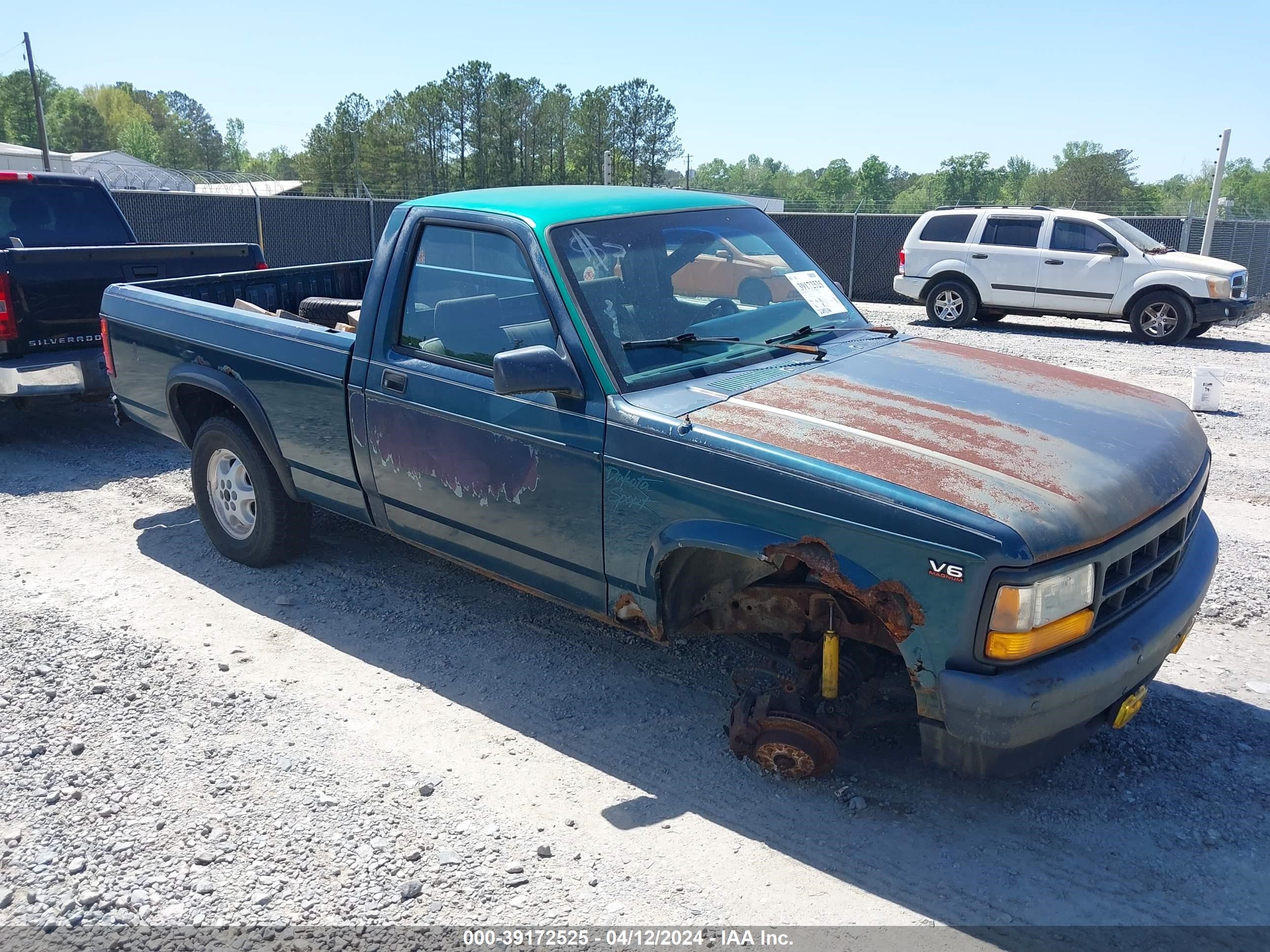 dodge dakota 1994 1b7gg26x0rw107974