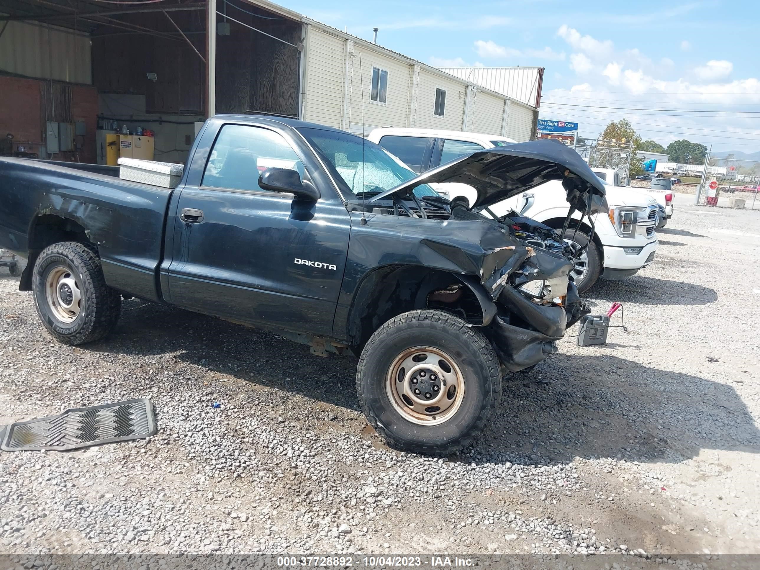 dodge dakota 2000 1b7gg26x8ys649135