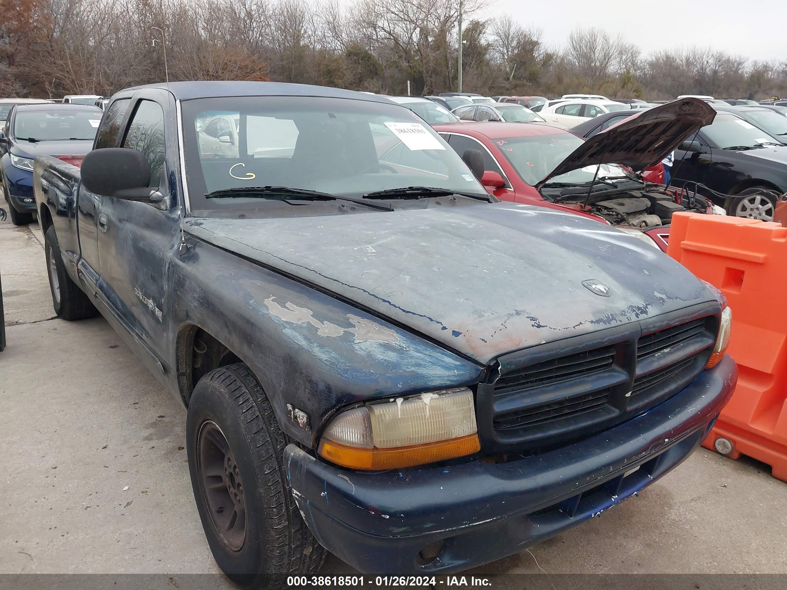 dodge dakota 2000 1b7gl22n9ys625832