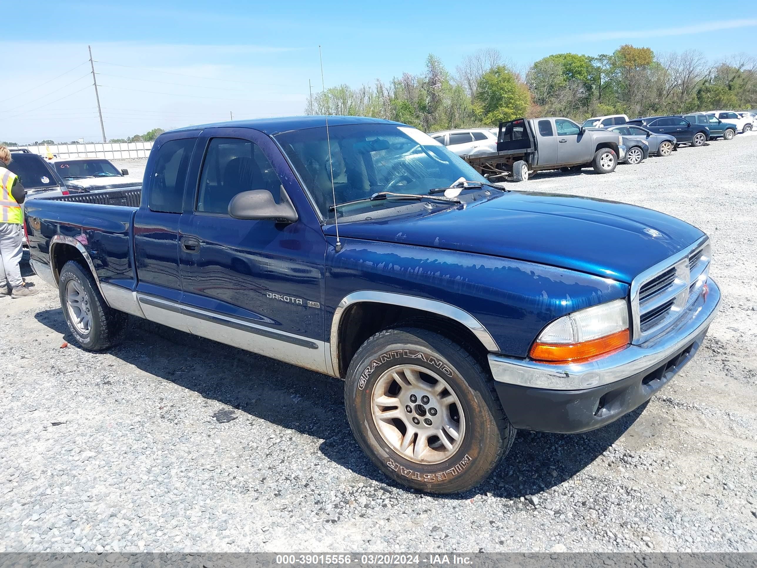 dodge dakota 2001 1b7gl22x11s253703