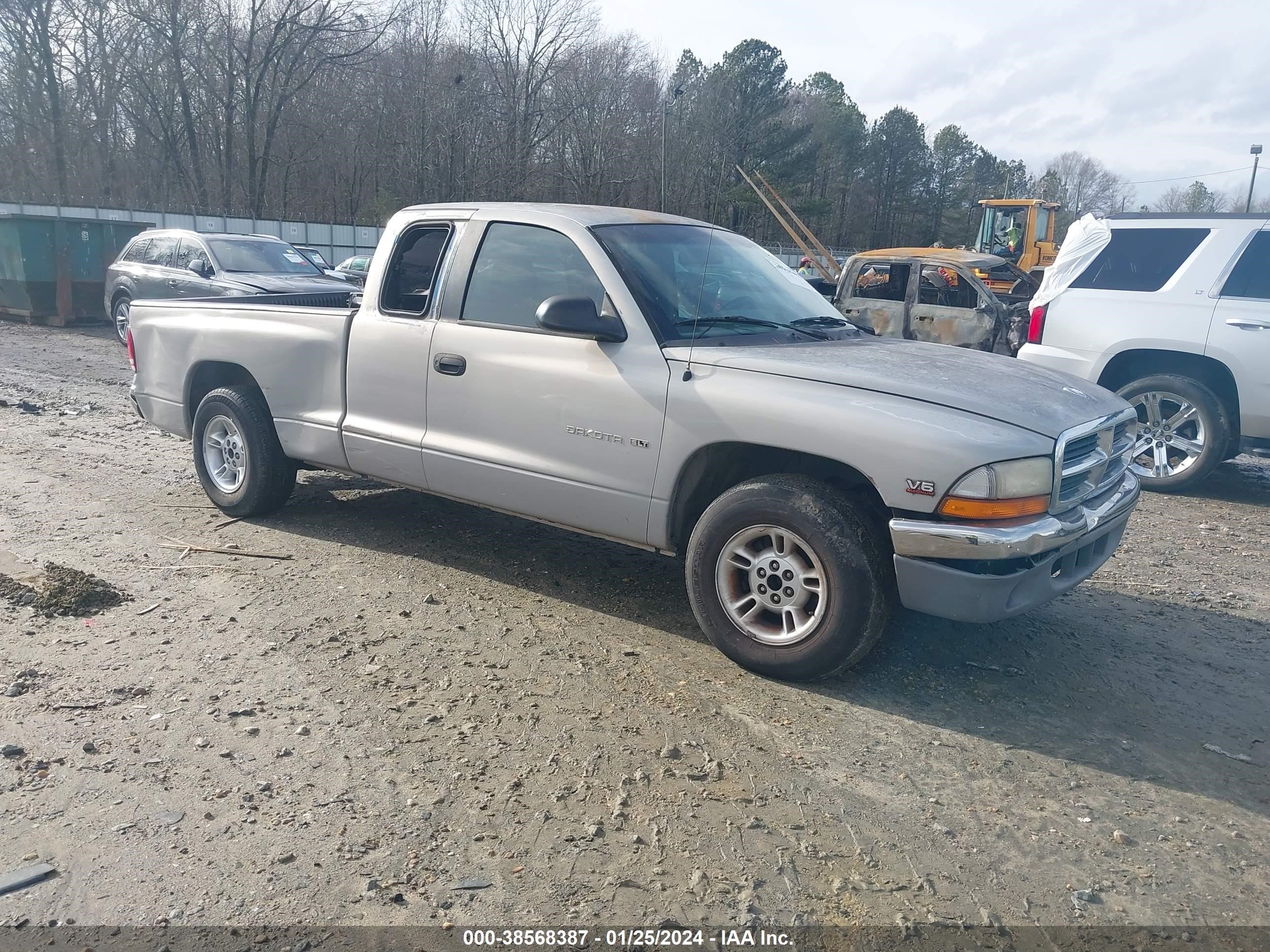 dodge dakota 2000 1b7gl22x1ys575400