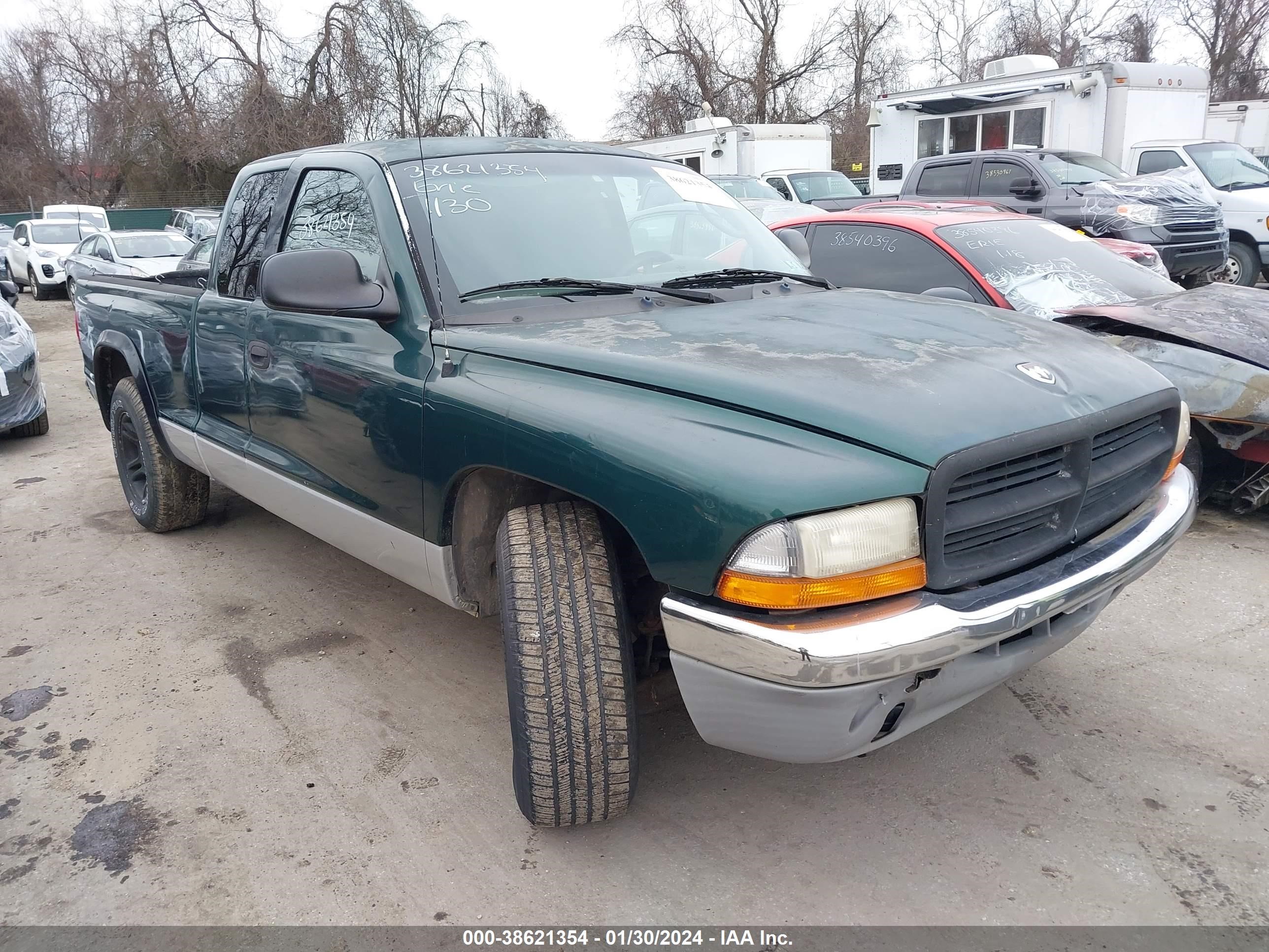 dodge dakota 2001 1b7gl22x41s222767