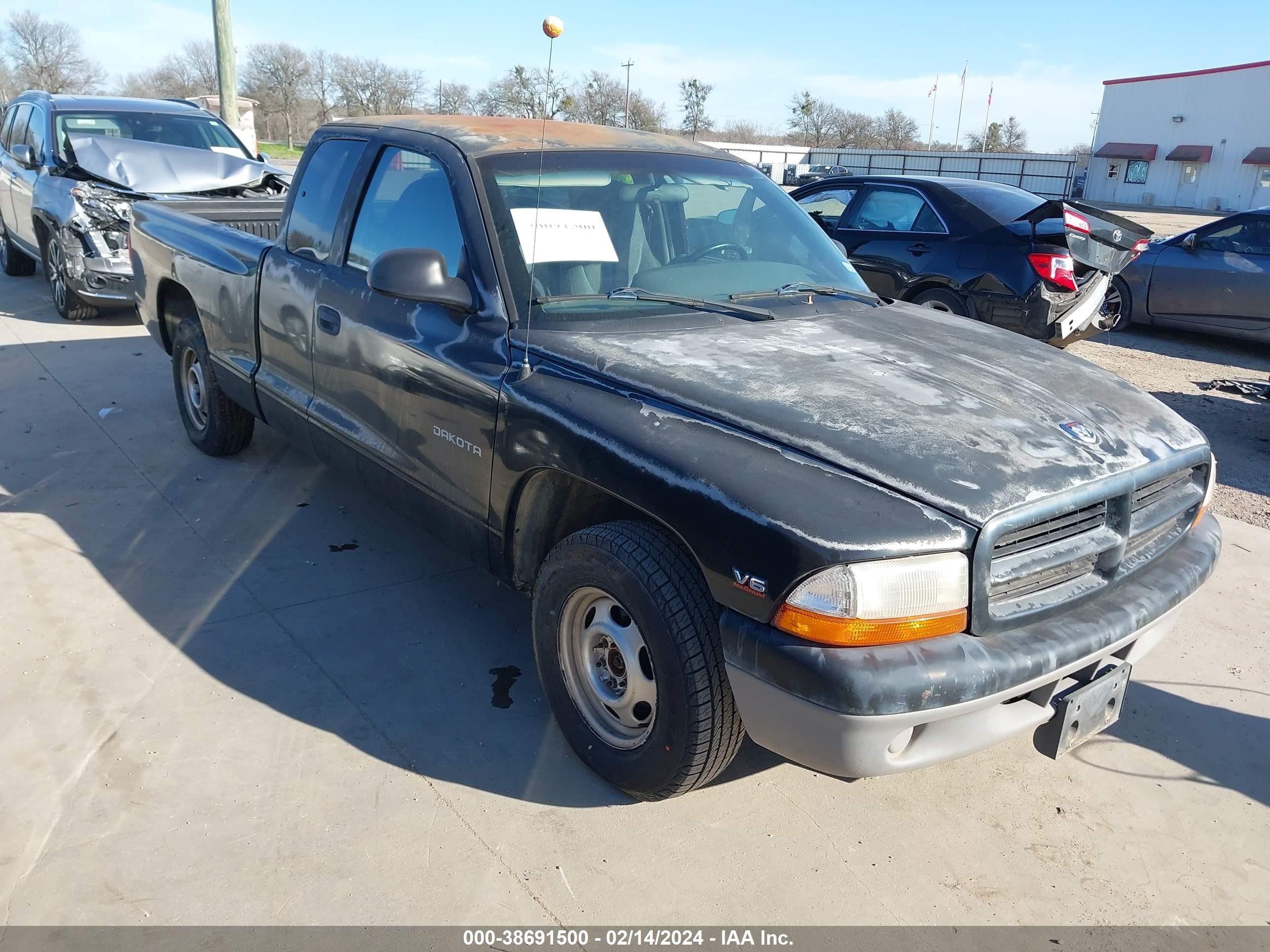 dodge dakota 1998 1b7gl22x4ws592785